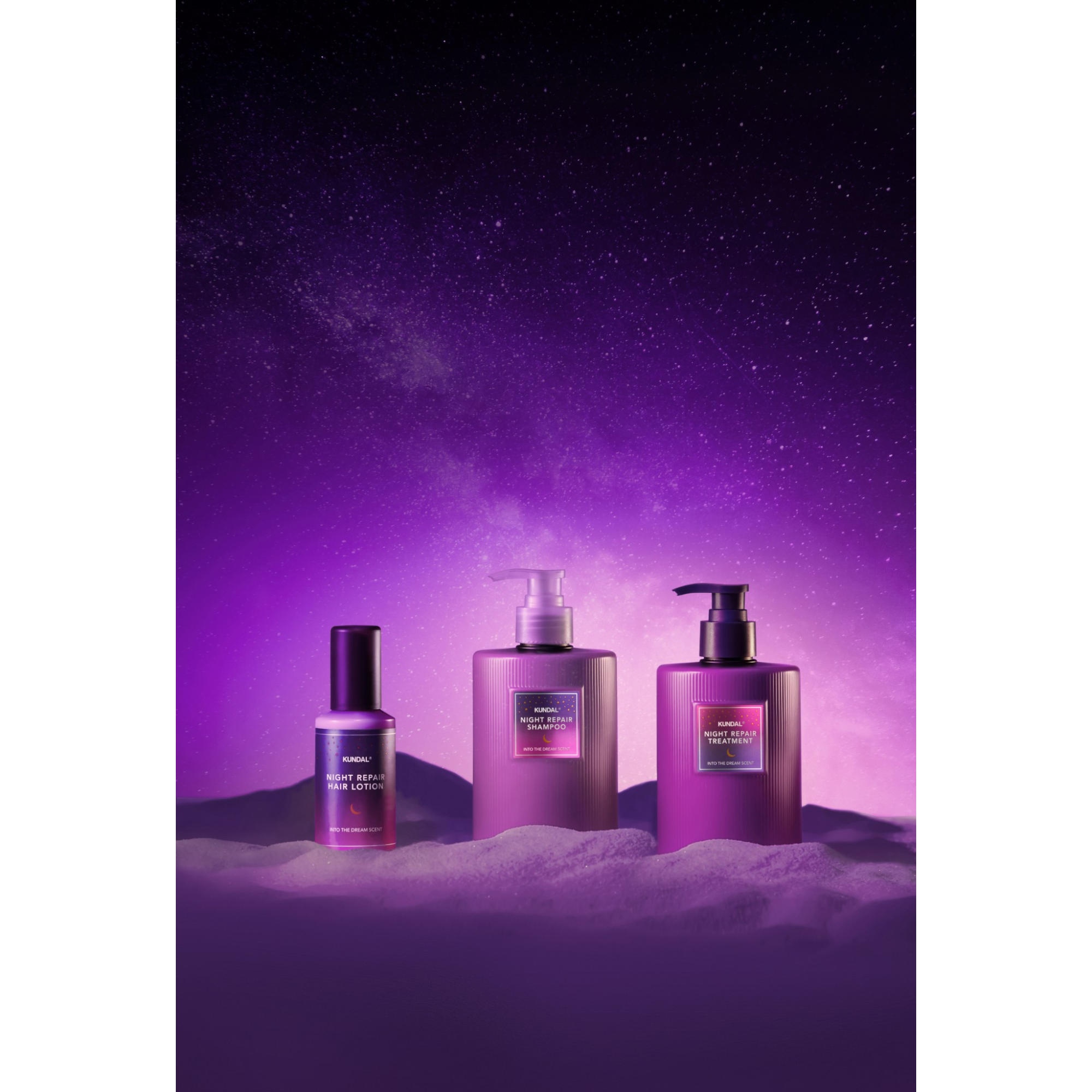KUNDAL NIGHT REPAIR Lotion capillaire soutenant leur état pendant la régénération nocturne Into The Dream 100 ml #4
