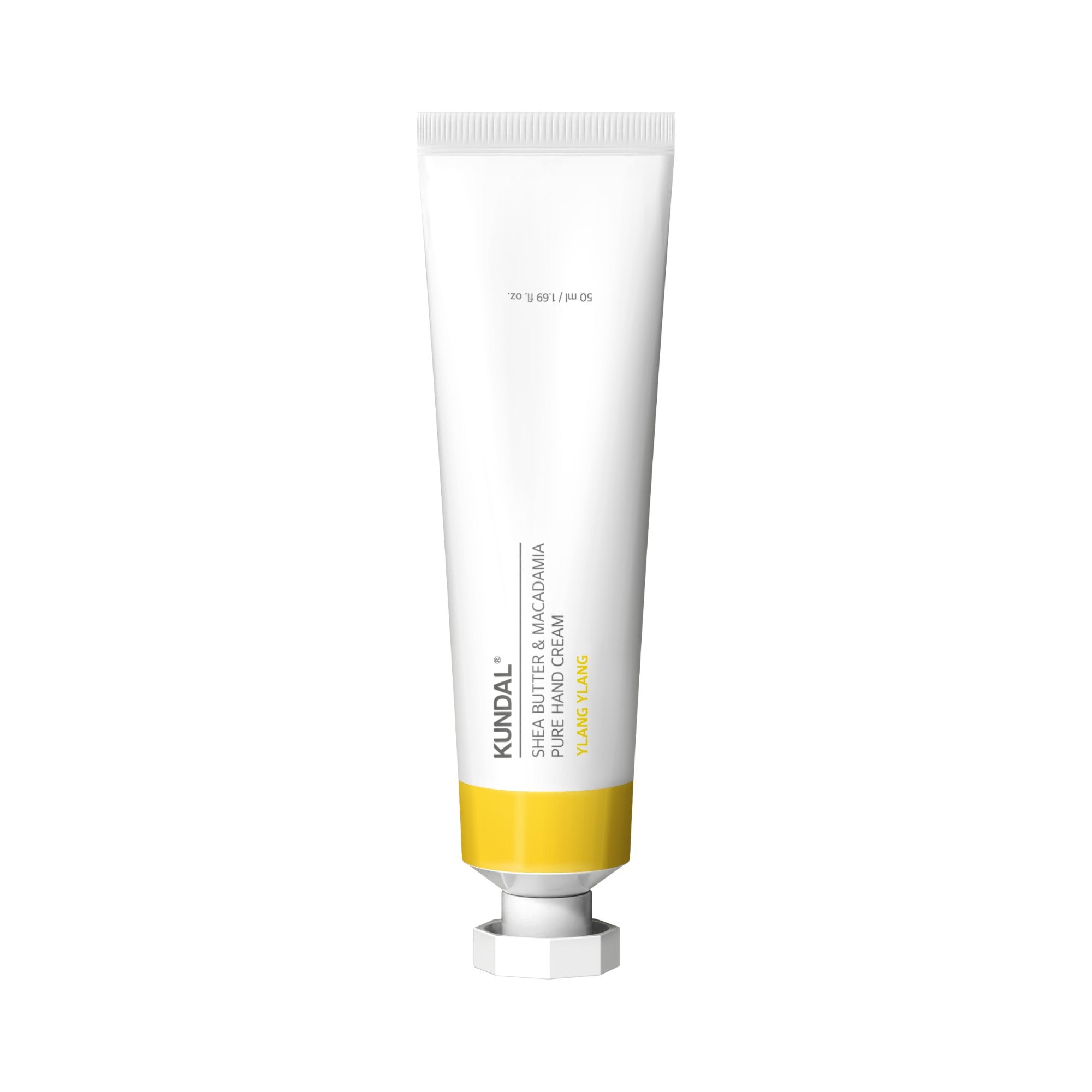 KUNDAL SHEA BUTTER & MACADAMIA Crème mains intensément hydratante à l'Ylang-Ylang 50 ml