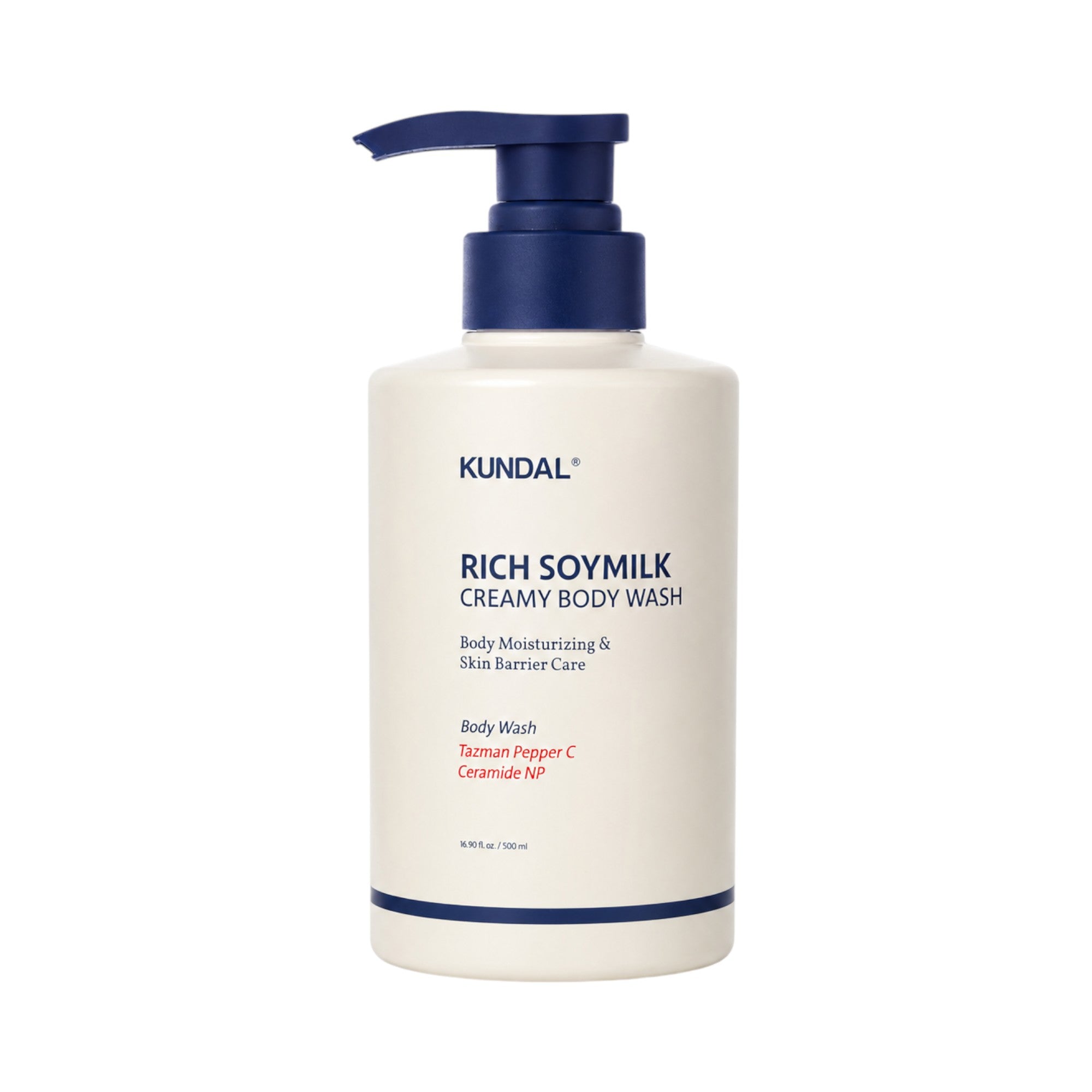 KUNDAL CRÈME CORPS AU LAIT DE SOYA RICHE Lait corporel hydratant intensément Vanille Douce 500 ml