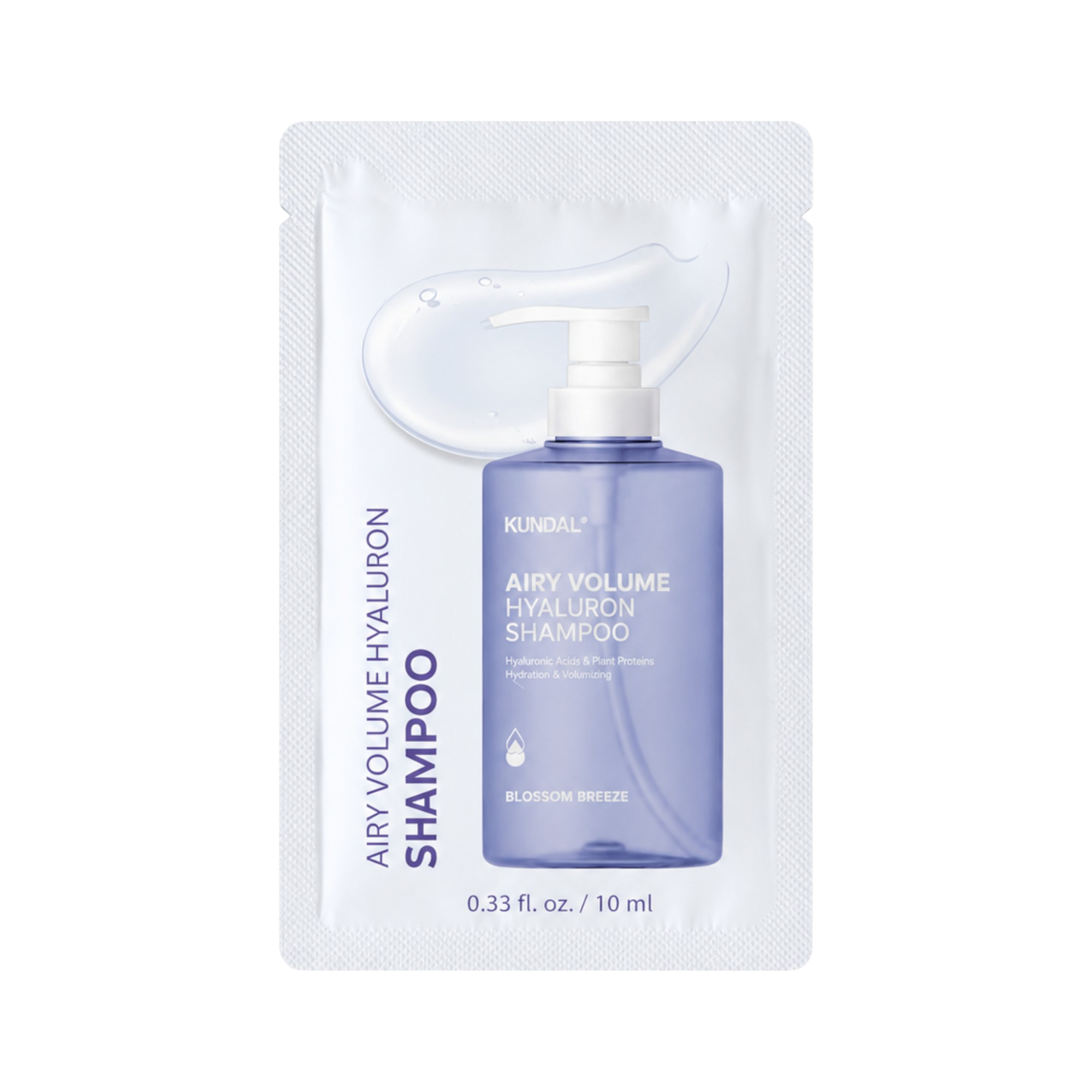 KUNDAL AIRY VOLUME Blossom Breeze soin capillaire volumateur coffret sachet 2 x 10 ml #4