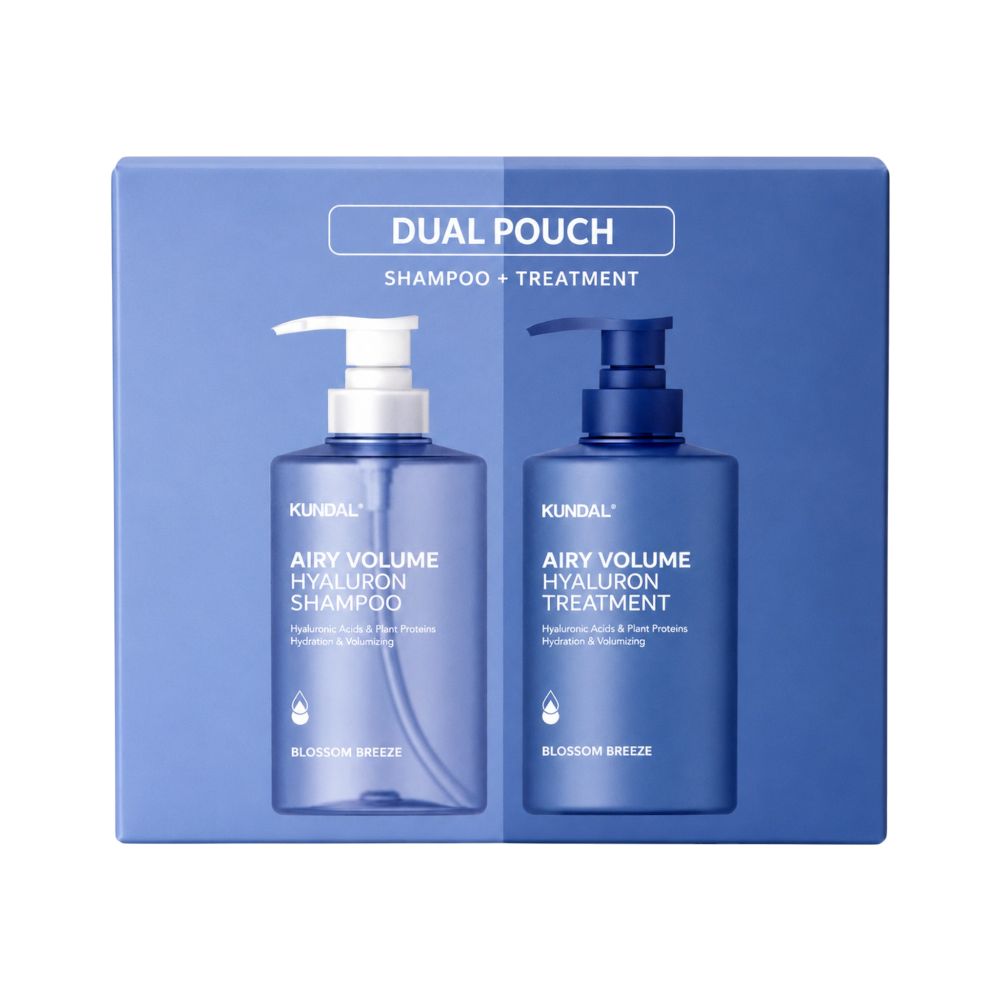 KUNDAL AIRY VOLUME Blossom Breeze soin capillaire volumateur coffret sachet 2 x 10 ml #2