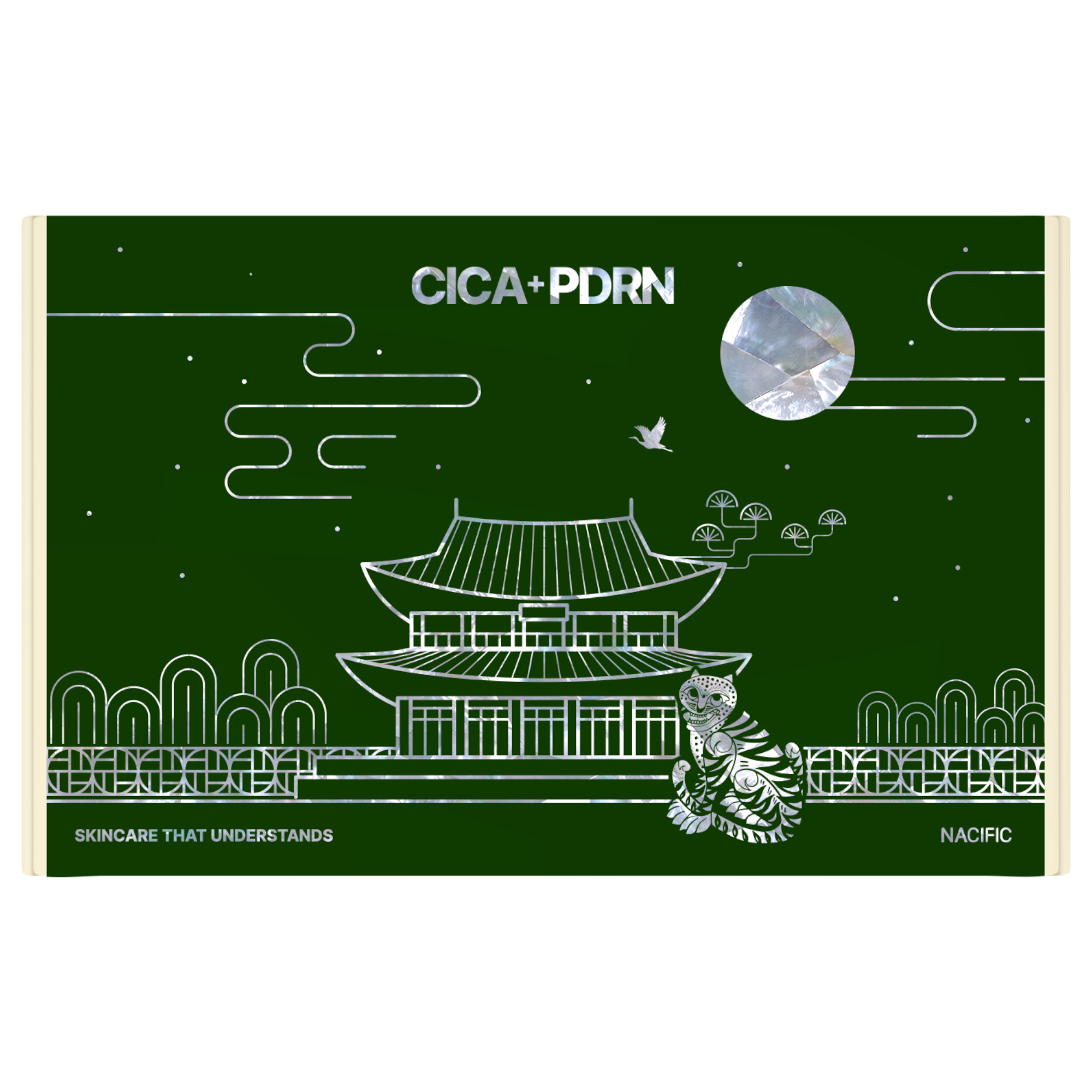Coffret de soins pour la peau NACIFIC CICA PDRN – Coffret de soins apaisants et fortifiants pour peaux sensibles