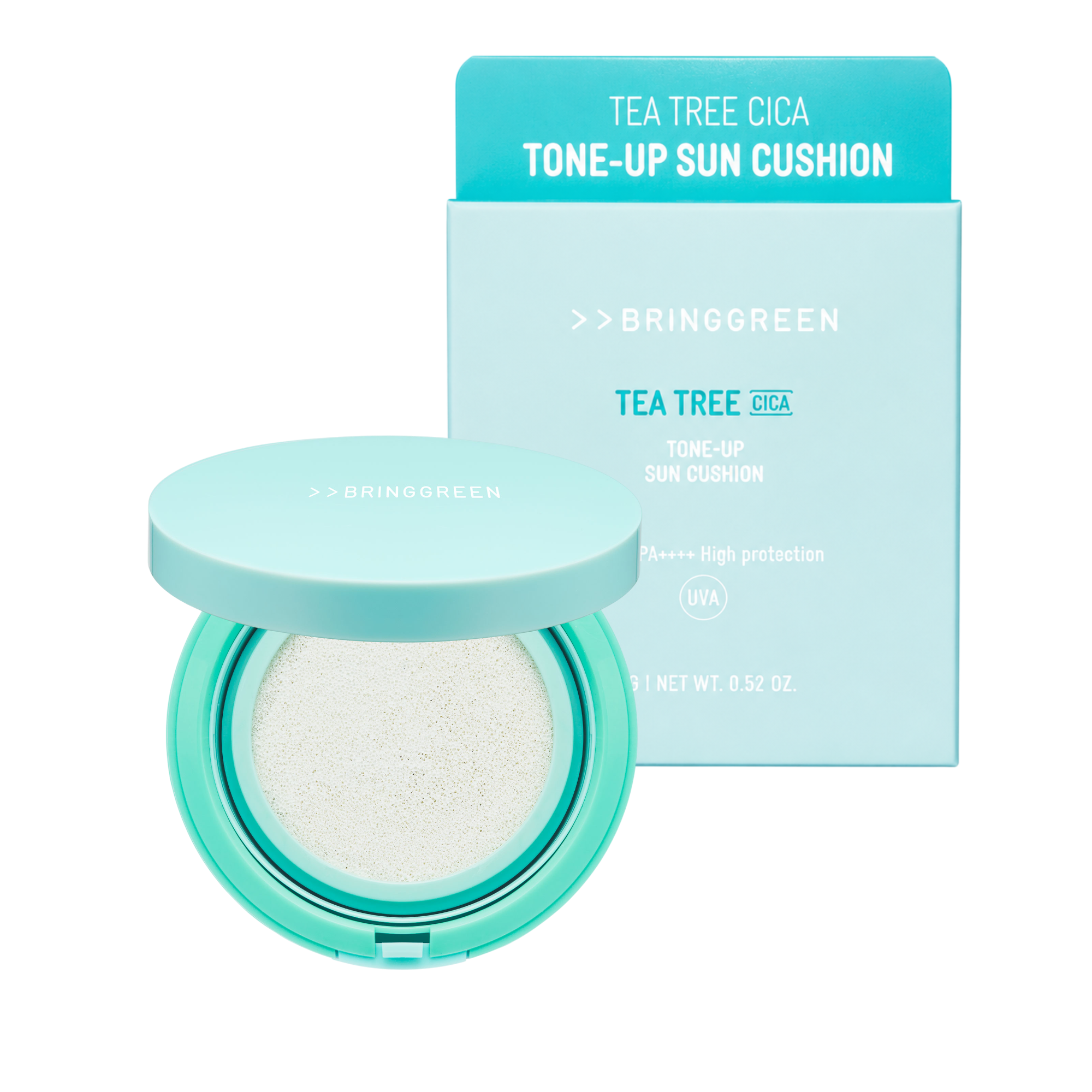 BRINGGREEN Coussin solaire minéral effet bonne mine SPF50+ PA++++ – 15 g
