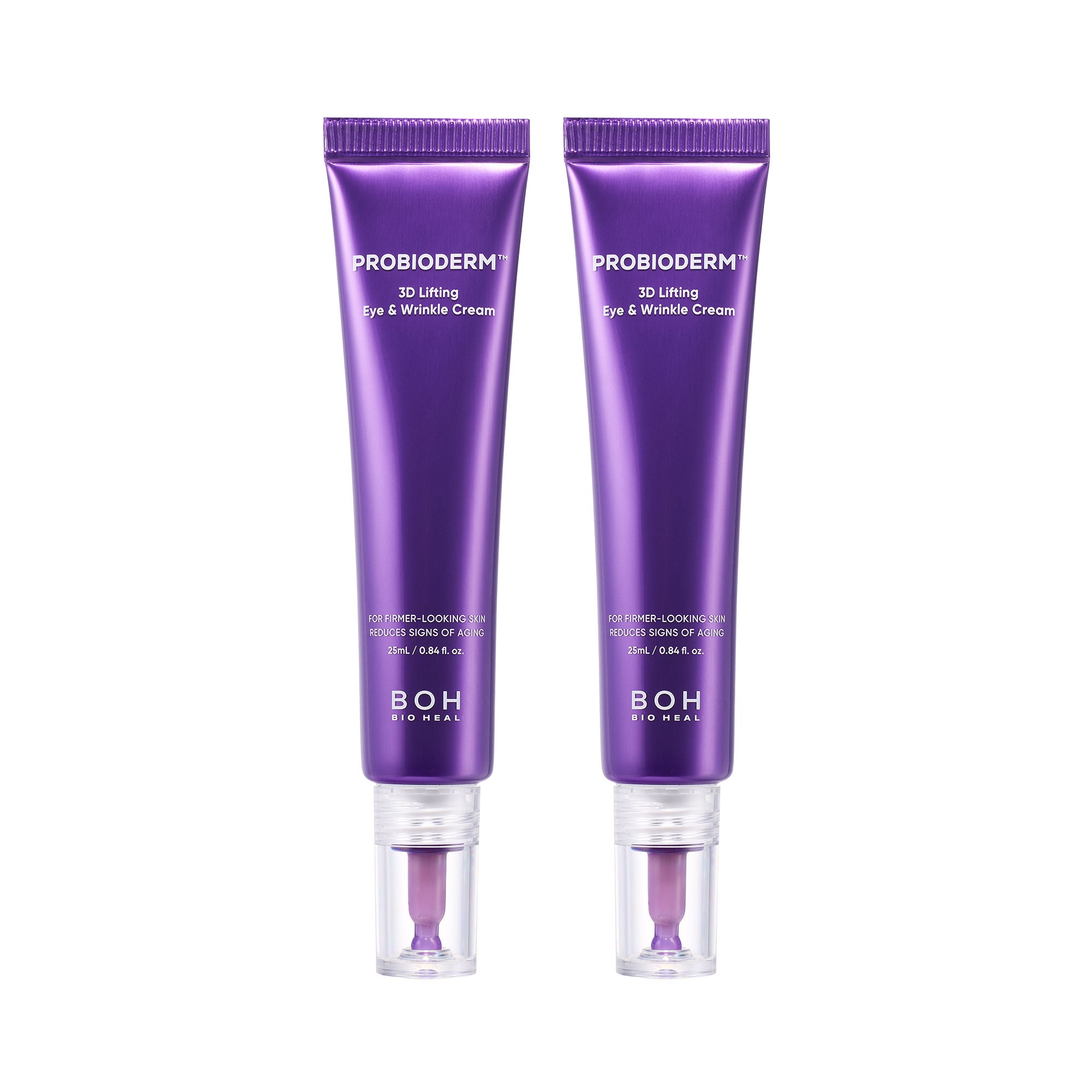 BOH BIO HEAL Probioderm™ 3D Lifting Eye & Wrinkle Cream – Crème avancée pour les yeux et les rides du visage (Double Pack) 2x25 ml #2