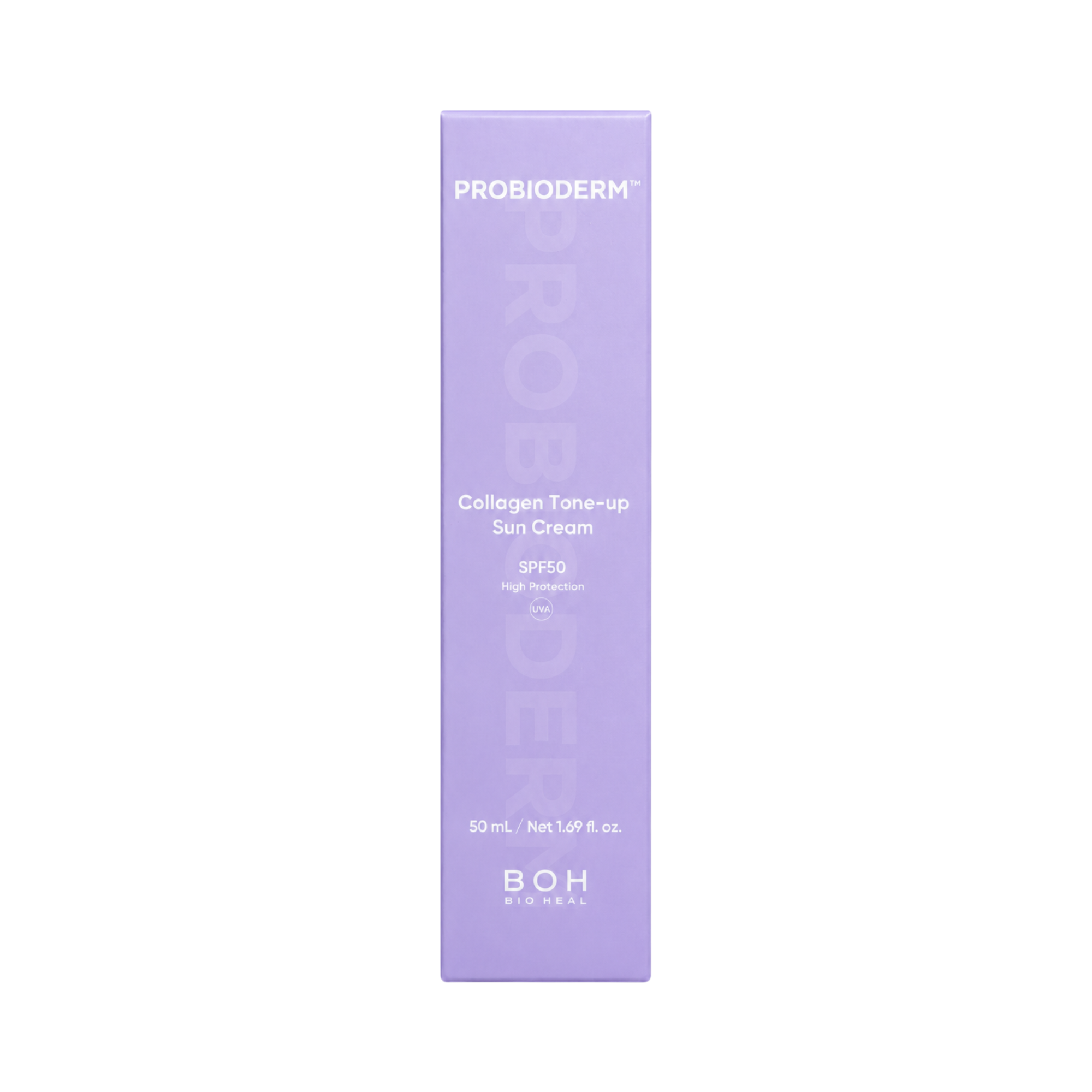 BOH BIO HEAL Probioderm™ Crème Solaire Tonifiante au Collagène SPF50+ PA++++ – Crème solaire illuminatrice et tonifiante 50 ml