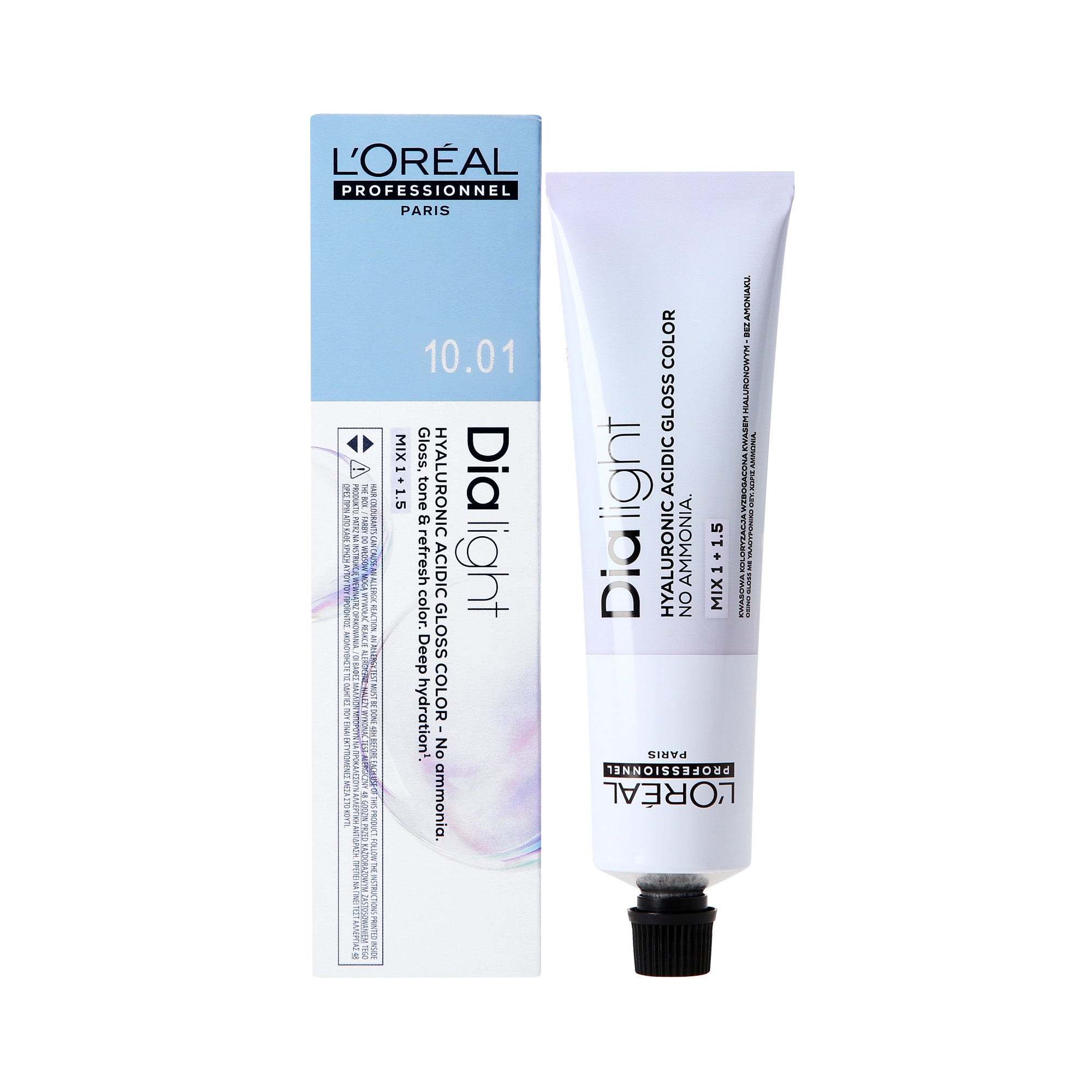 L’OREAL PROFESSIONNEL DIA LIGHT Kwasowa farba nabłyszczająca bez amoniaku 60 ml