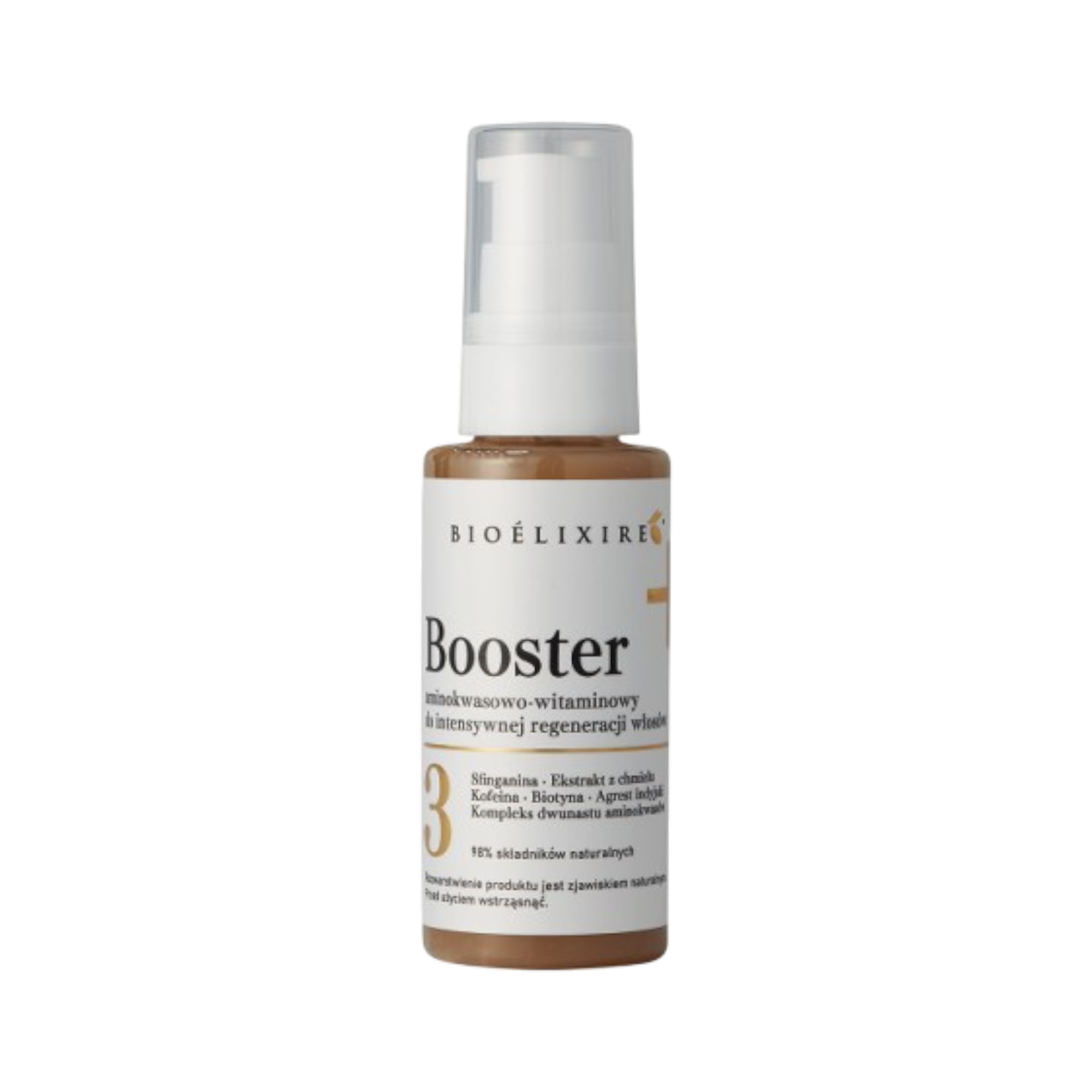 BIOELIXIRE + BOOSTER d'acides aminés et de vitamines pour une régénération capillaire intensive 50 ml