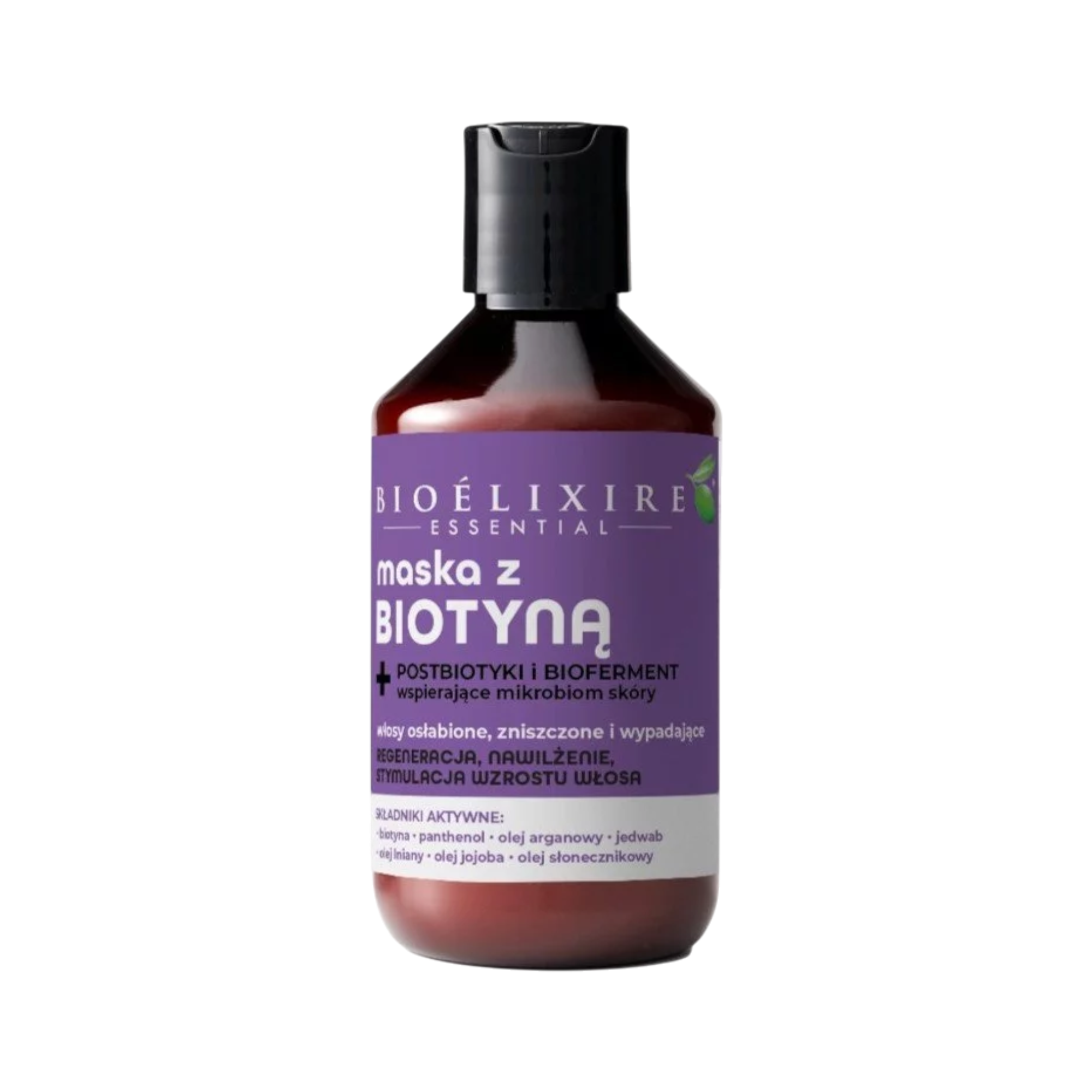 BIOELIXIRE ESSENTIAL Maschera rinforzante per capelli con biotina 300 ml