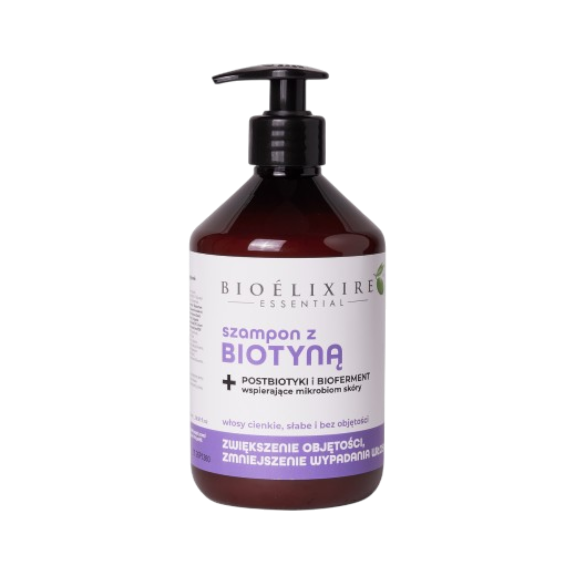 BIOELIXIRE ESSENTIAL Posilující vlasový šampon s biotinem 500 ml
