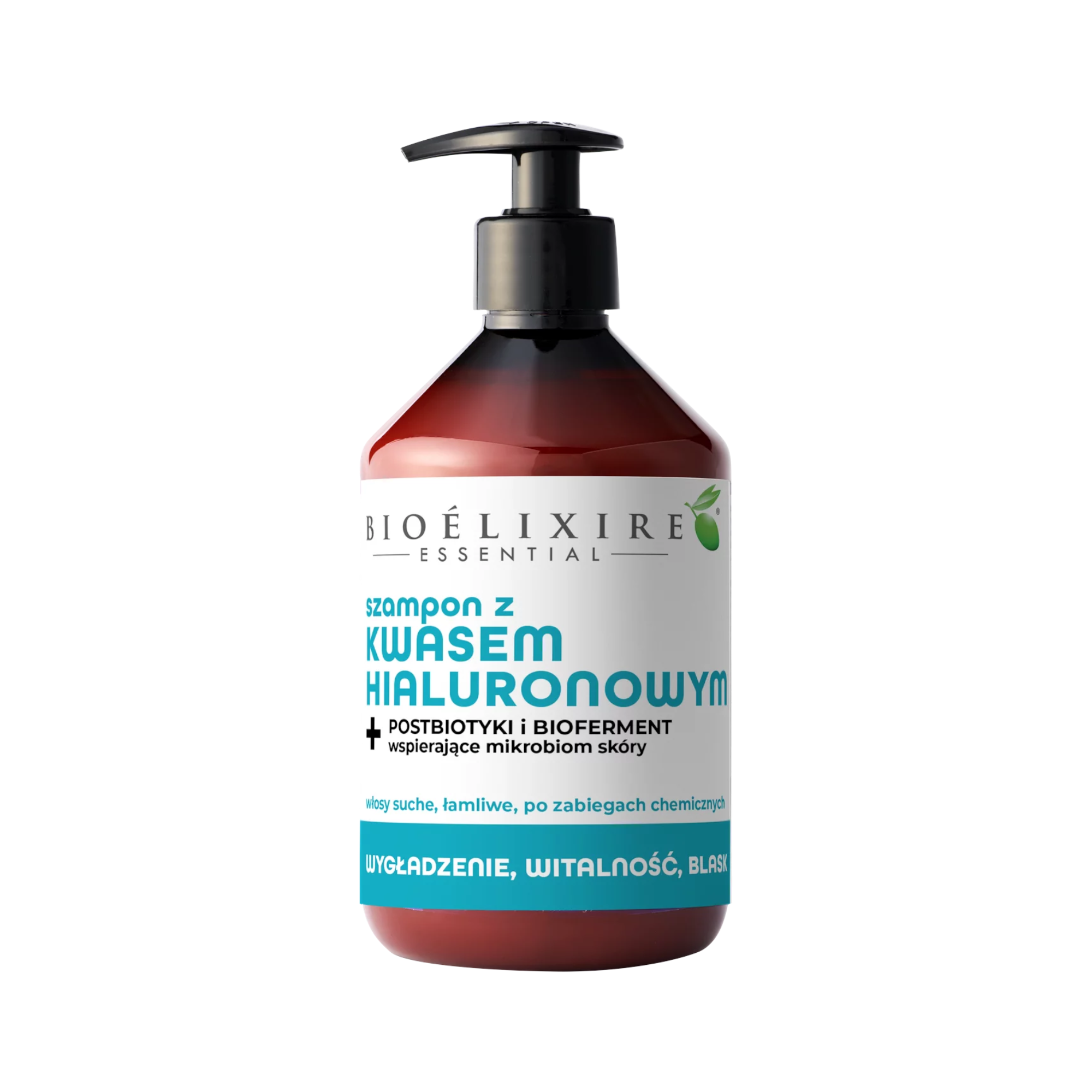 BIOELIXIRE ESSENTIAL Shampoing cheveux hydratant à l'acide hyaluronique 500 ml