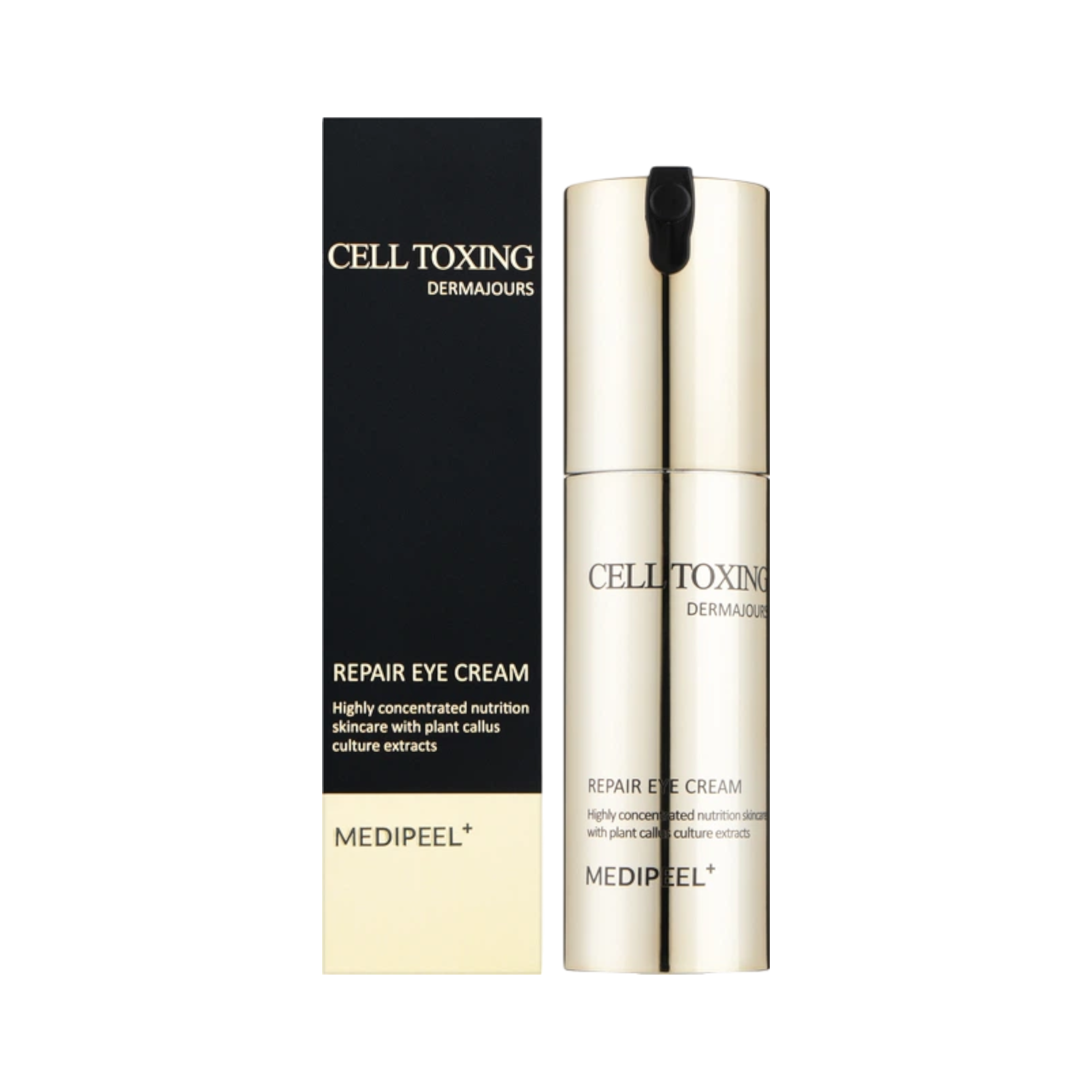 MEDI-PEEL CELL TOXING DERMAJOURS REPAIR Crème contour des yeux réparatrice aux peptides et cellules souches végétales 30 ml