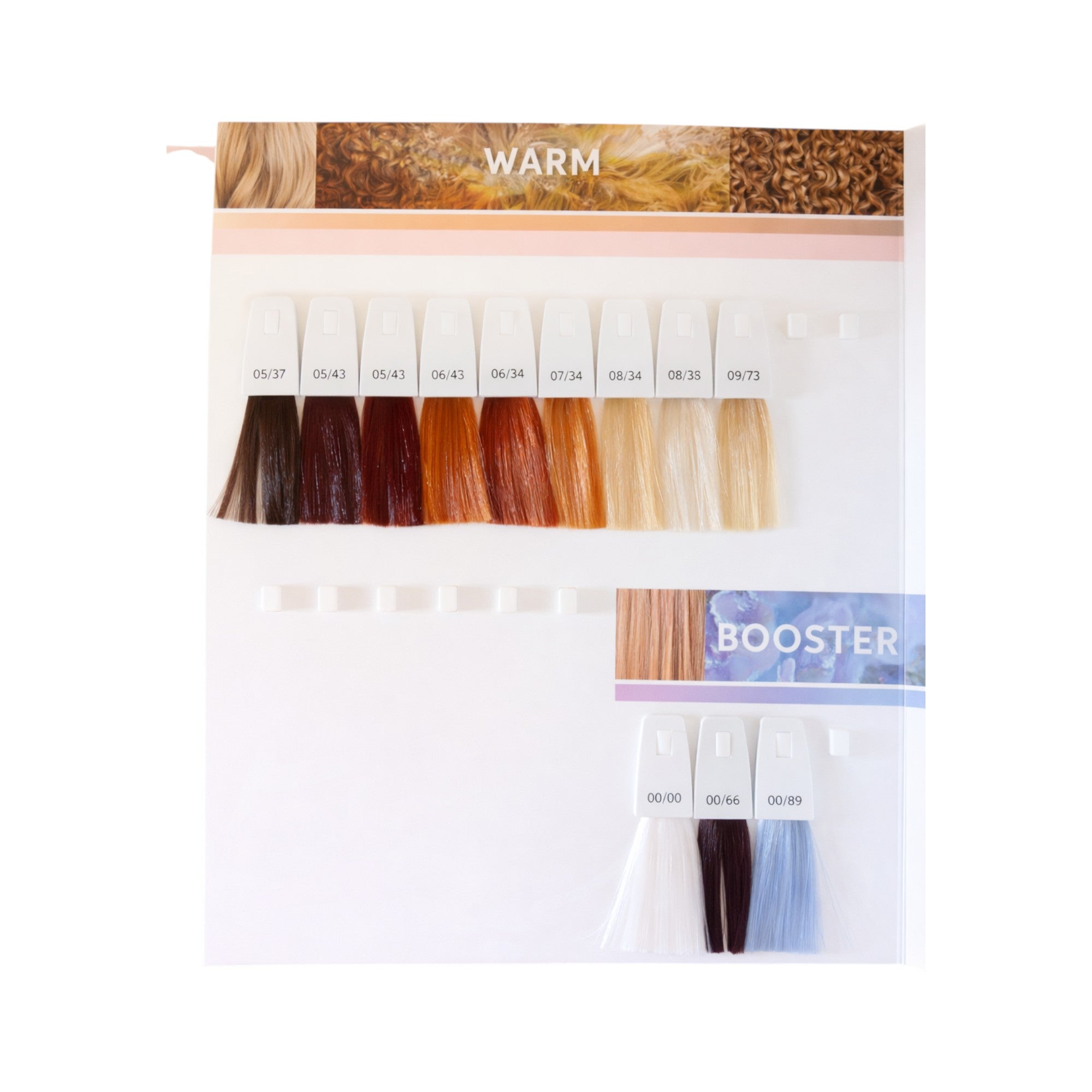 WELLA SHINEFINITY ZERO LIFT GLAZE Palette de couleurs de peinture #4