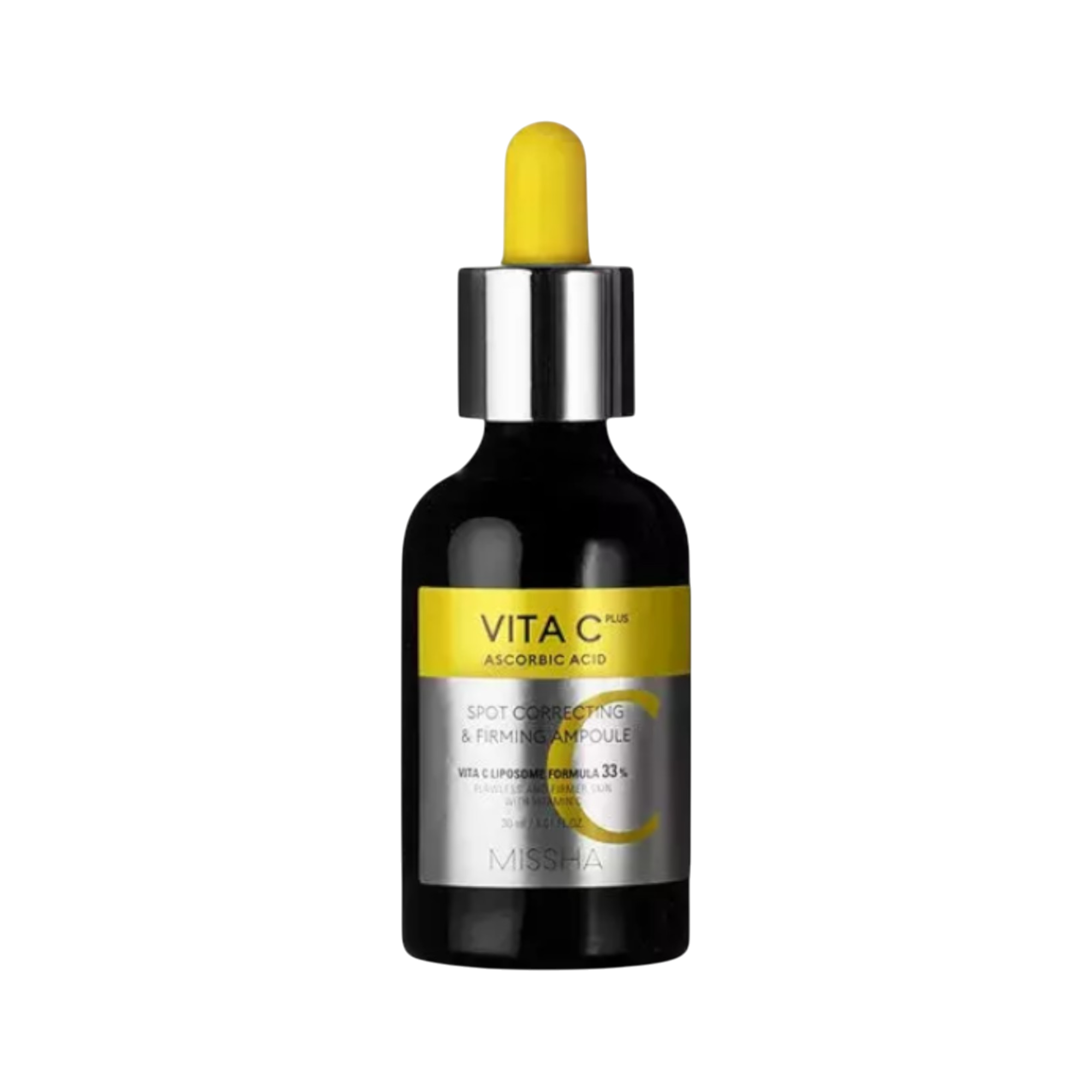 MISSHA VITA C PLUS AMPOULE CORRECTRICE ET RAFFERMISSANTE Sérum liftant à la vitamine C 30 ml