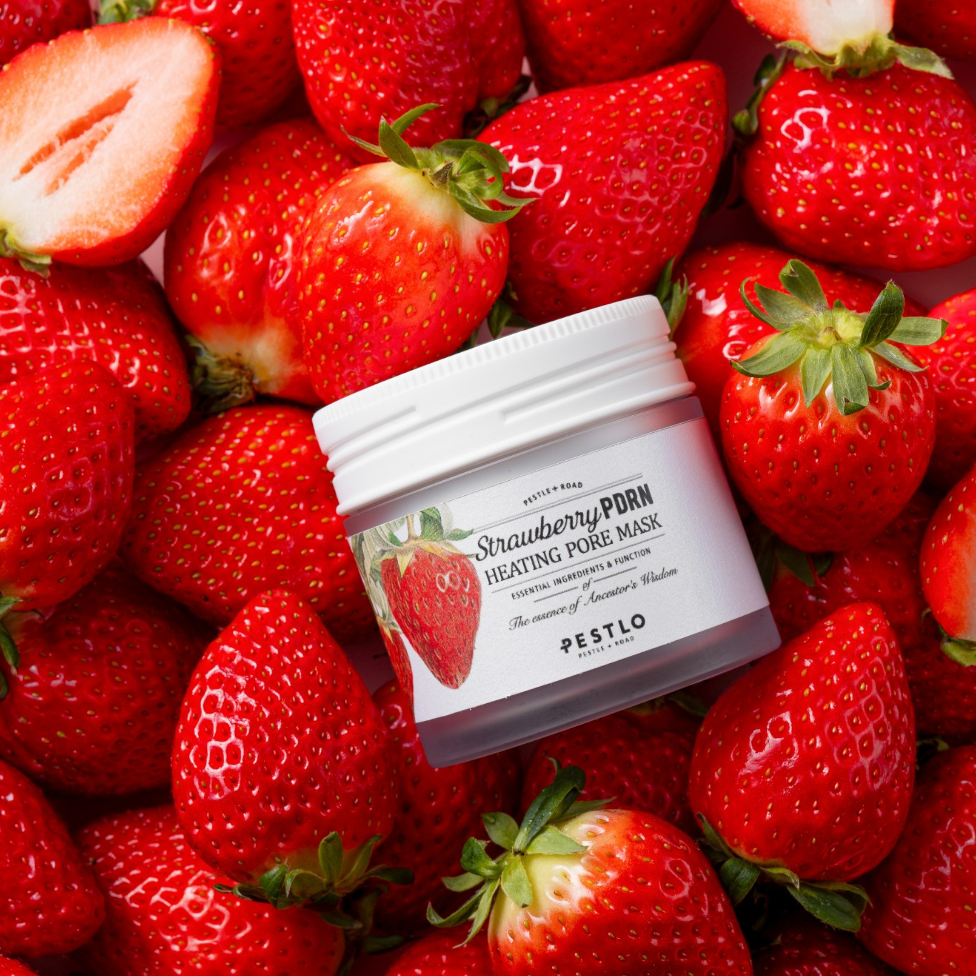 PESTLO FRAISE PDRN HEATING Masque nettoyant chauffant 70 g #4