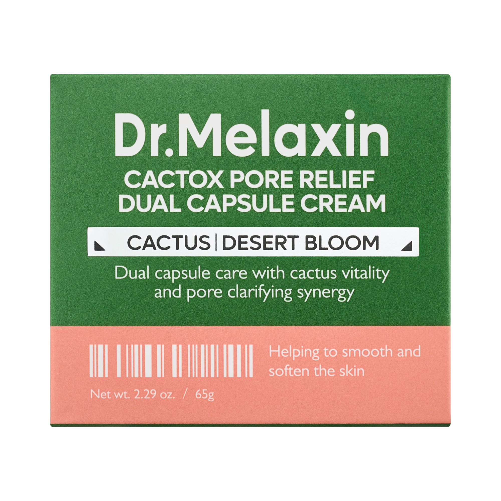 DR.MELAXIN CACTOX PORE RELIEF CREME DOUBLE CAPSULE Crème hydratante et lissante en capsules 65 g #2