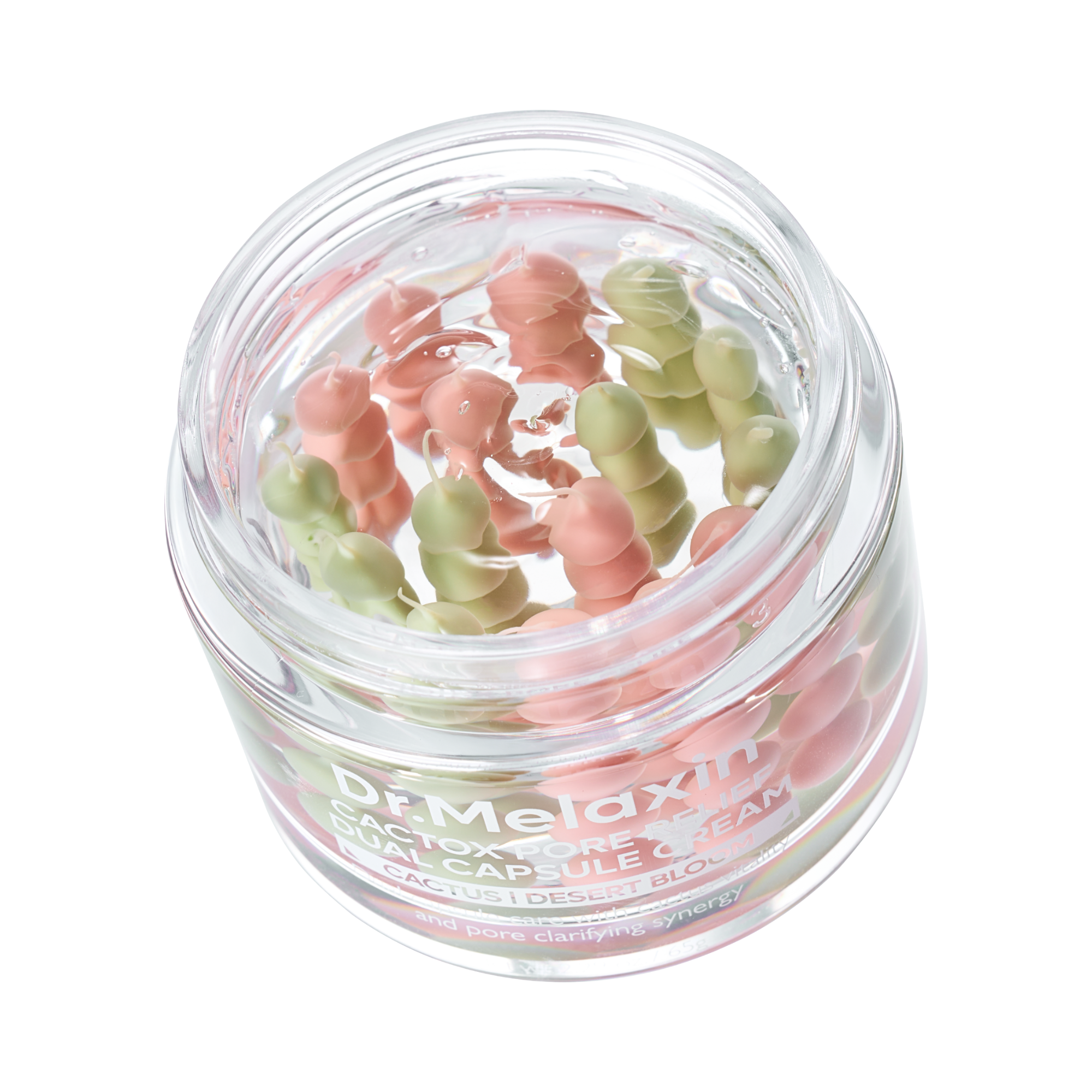 DR.MELAXIN CACTOX PORE RELIEF CREME DOUBLE CAPSULE Crème hydratante et lissante en capsules 65 g #4