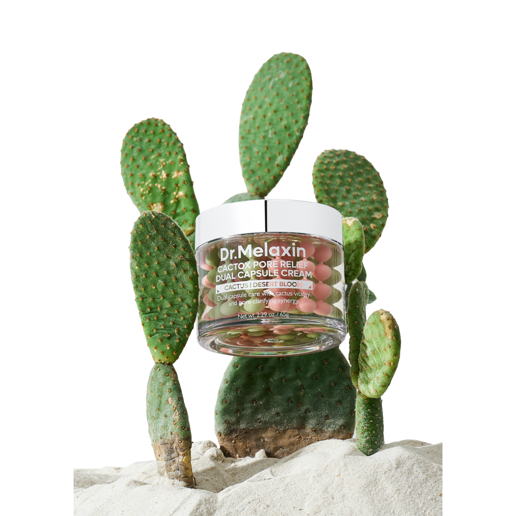 DR.MELAXIN CACTOX PORE RELIEF CREME DOUBLE CAPSULE Crème hydratante et lissante en capsules 65 g #5