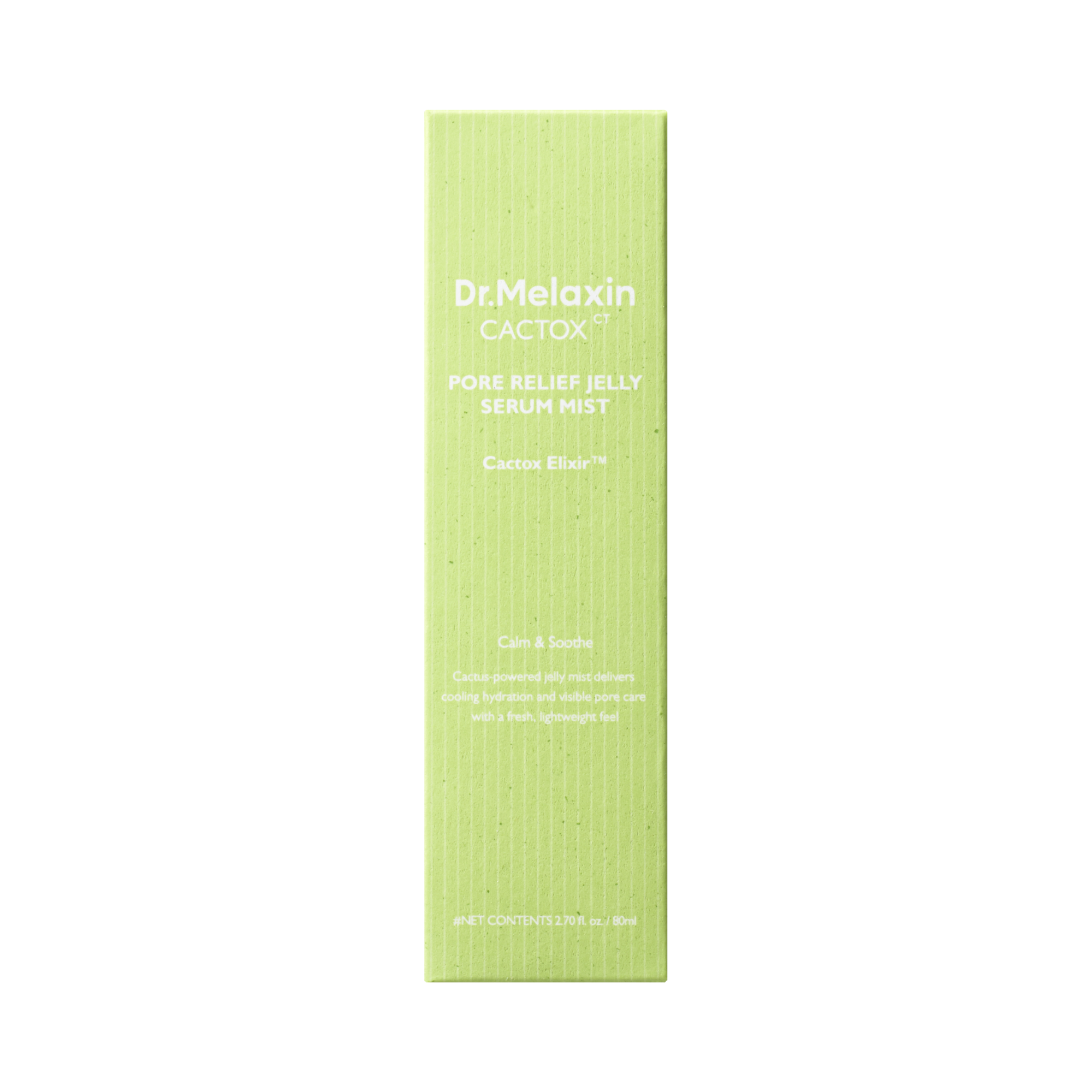 DR.MELAXIN CACTOXCT RELIEF JELLY SERUM MIST Chłodząca mgiełka-serum do twarzy 80 ml #2