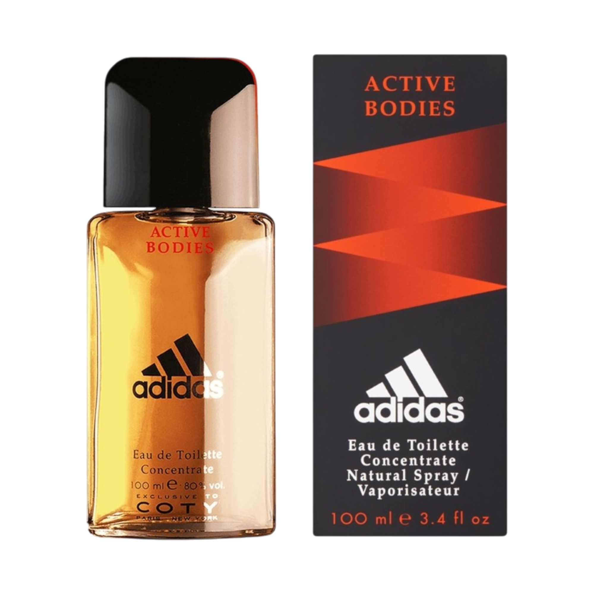 ADIDAS ACTIVE BODIES Eau de Parfum pour homme 100 ml