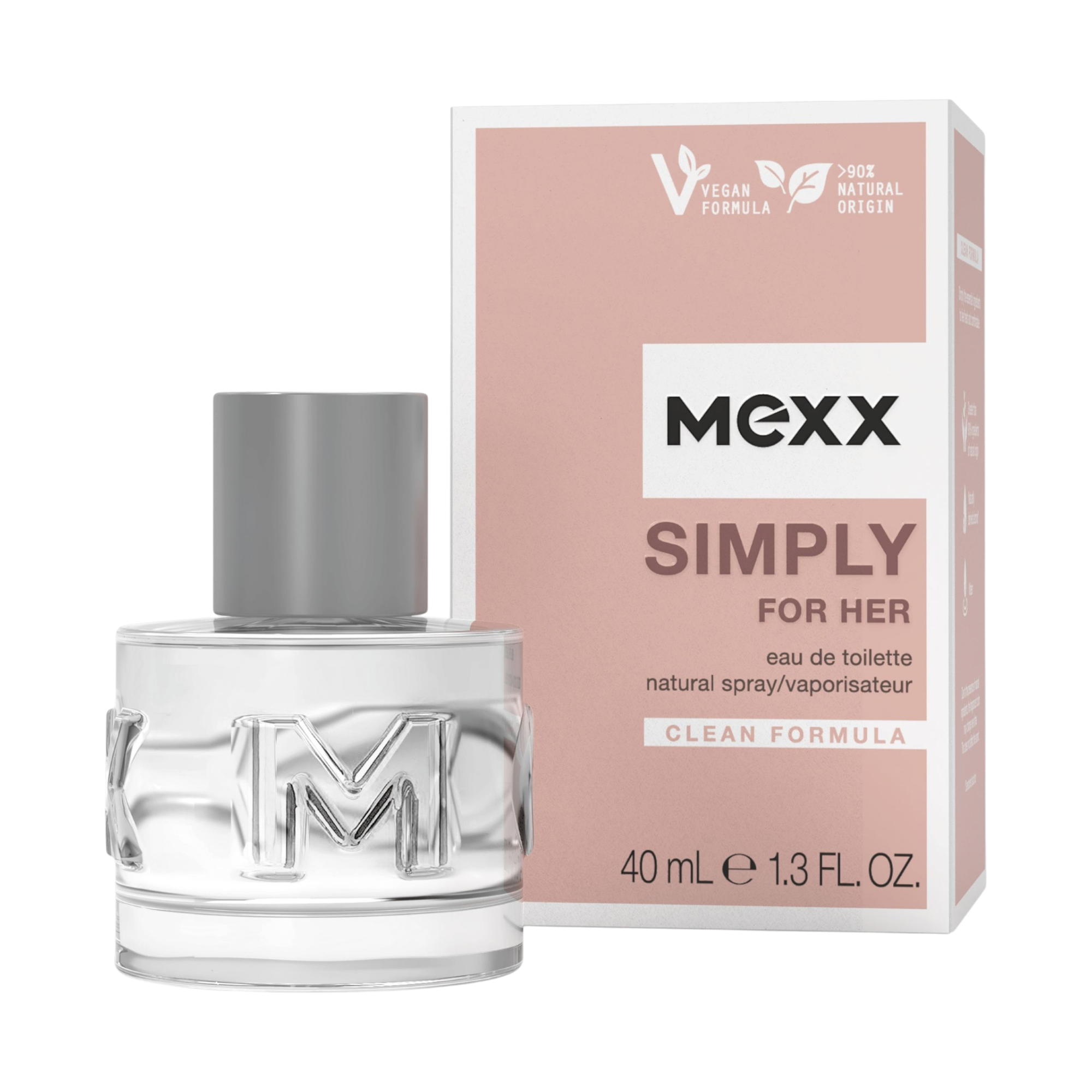 MEXX SIMPLY WOMAN Eau de Parfum da donna 40 ml