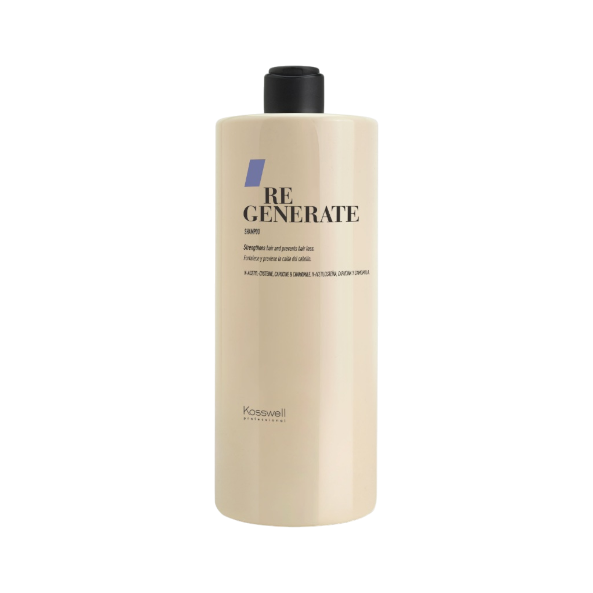 KOSSWELL REGENERATE ANTIHAIR LOSS Wzmacniający szampon do włosów osłabionych i wypadających 1000 ml