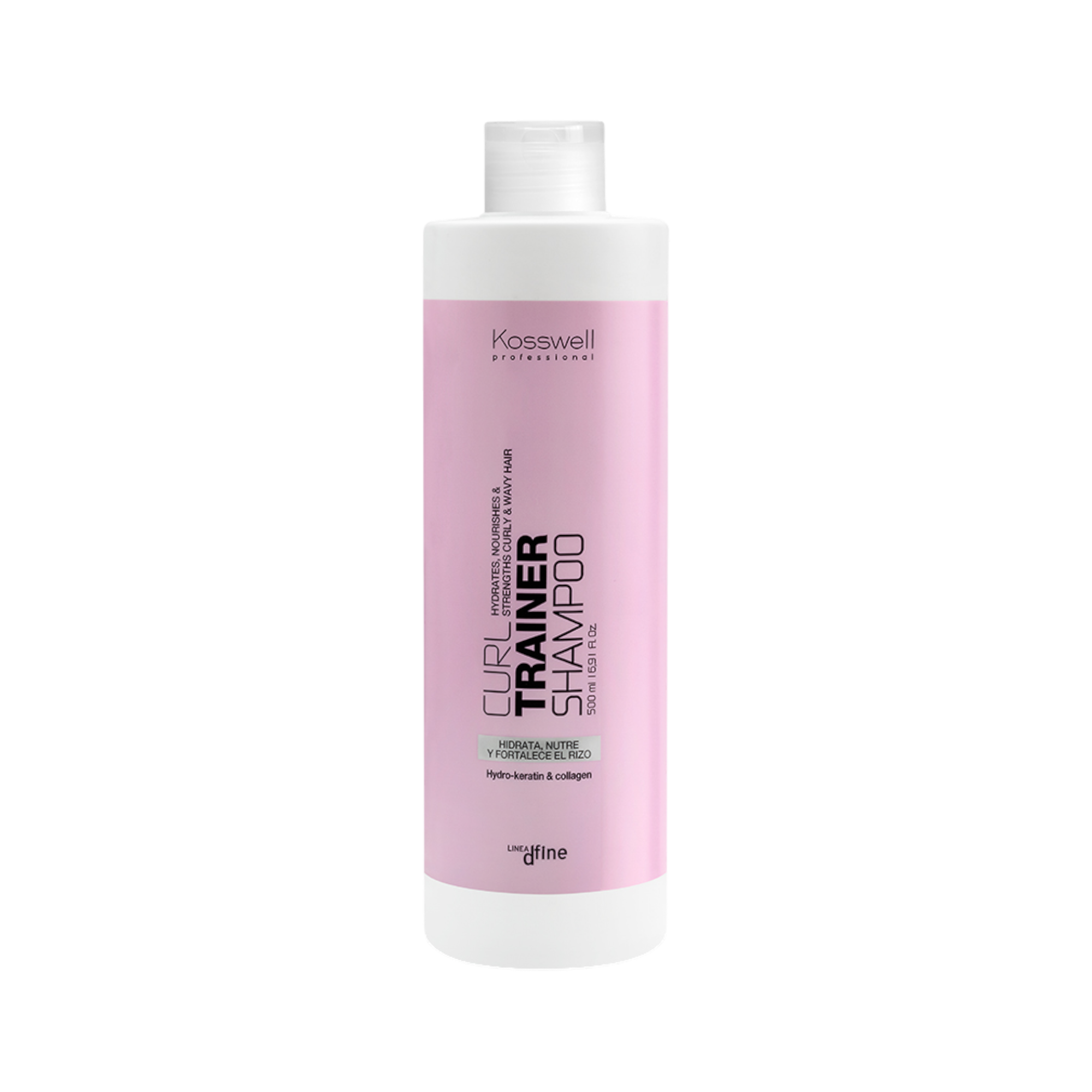 KOSSWELL CURL TRAINER Shampoing hydratant pour cheveux bouclés 500 ml