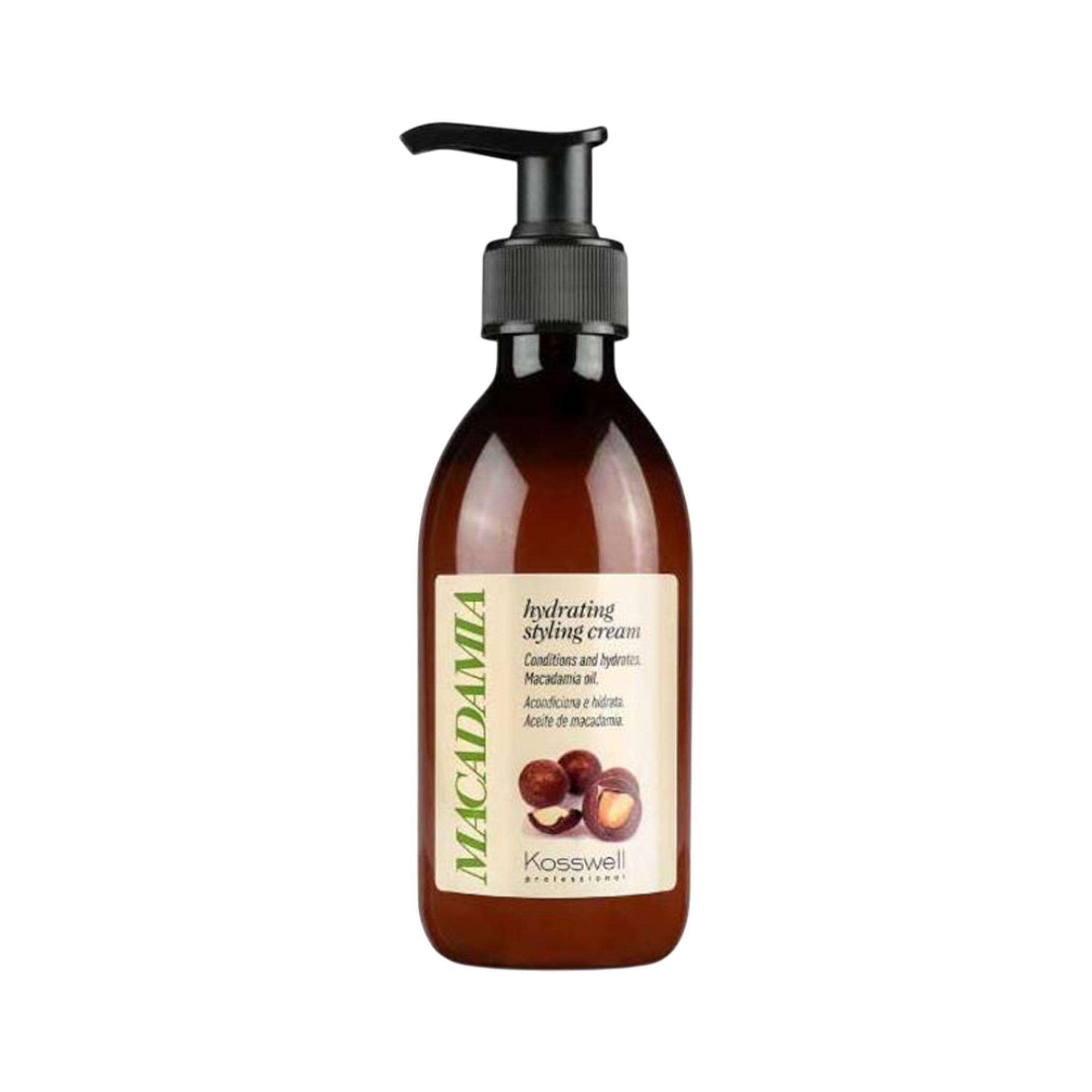 KOSSWELL MACADAMIA HYDRATING Crème coiffante à l'huile de macadamia 250 ml