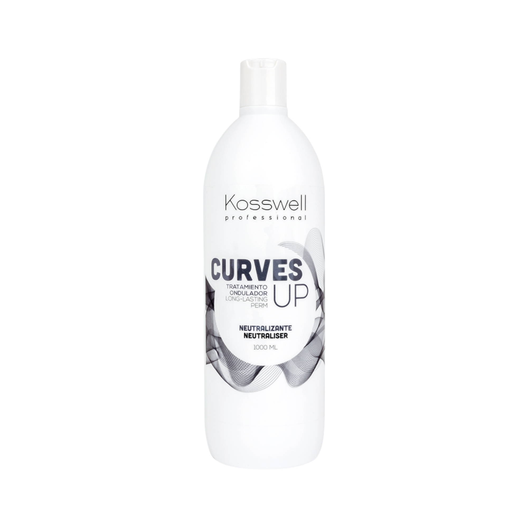 KOSSWELL CURVES UP NEUTRALIZER Utrwalacz do trwałej ondulacji 1000 ml