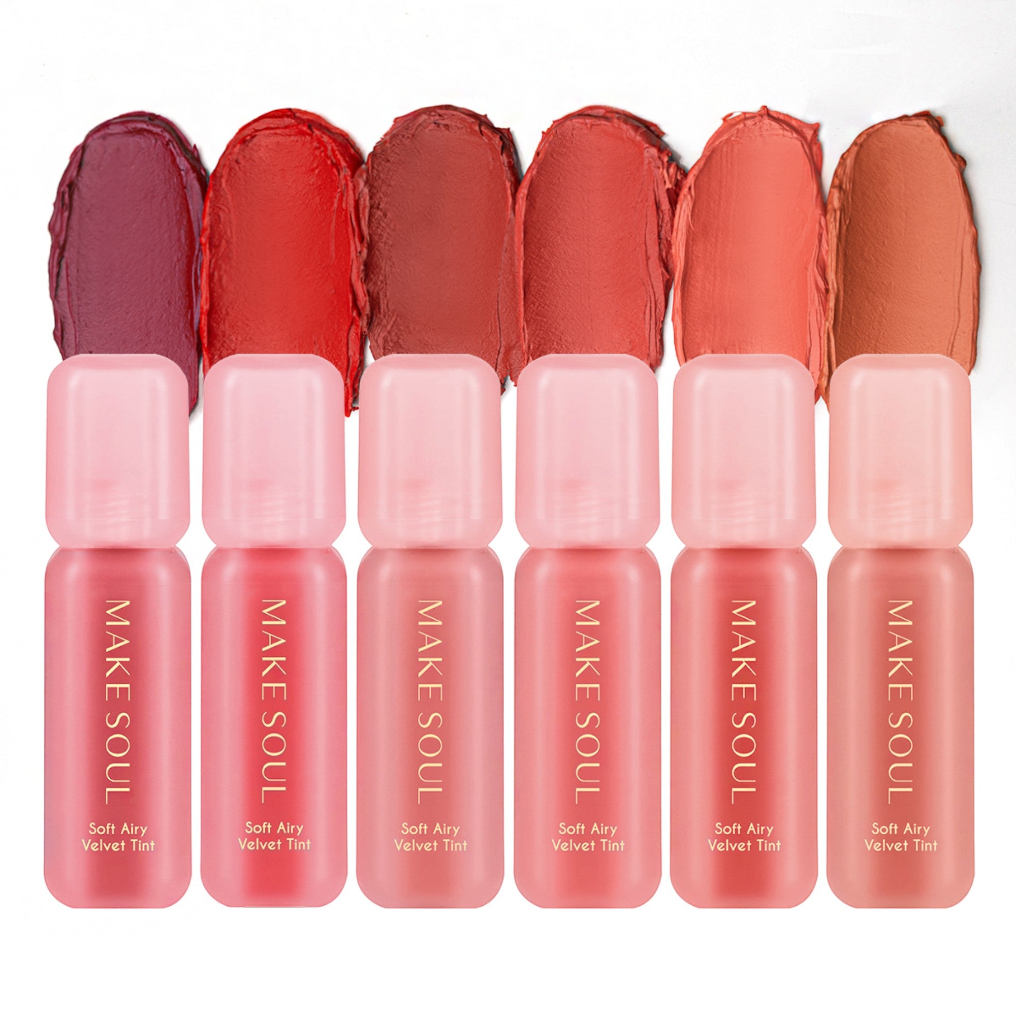 MAKE SOUL SOFT AIRY VELVET TINT Flou léger velouté, teinte pour les lèvres, 3,5 ml