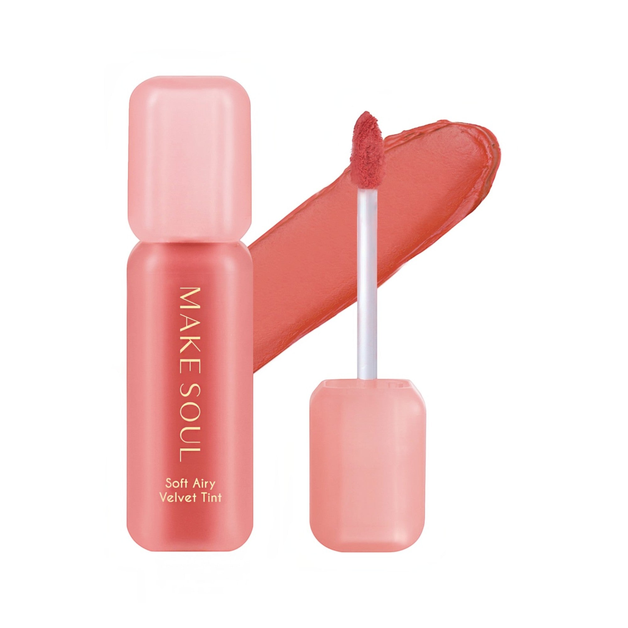 MAKE SOUL SOFT AIRY VELVET TINT Flou léger velouté, teinte pour les lèvres, 3,5 ml #5