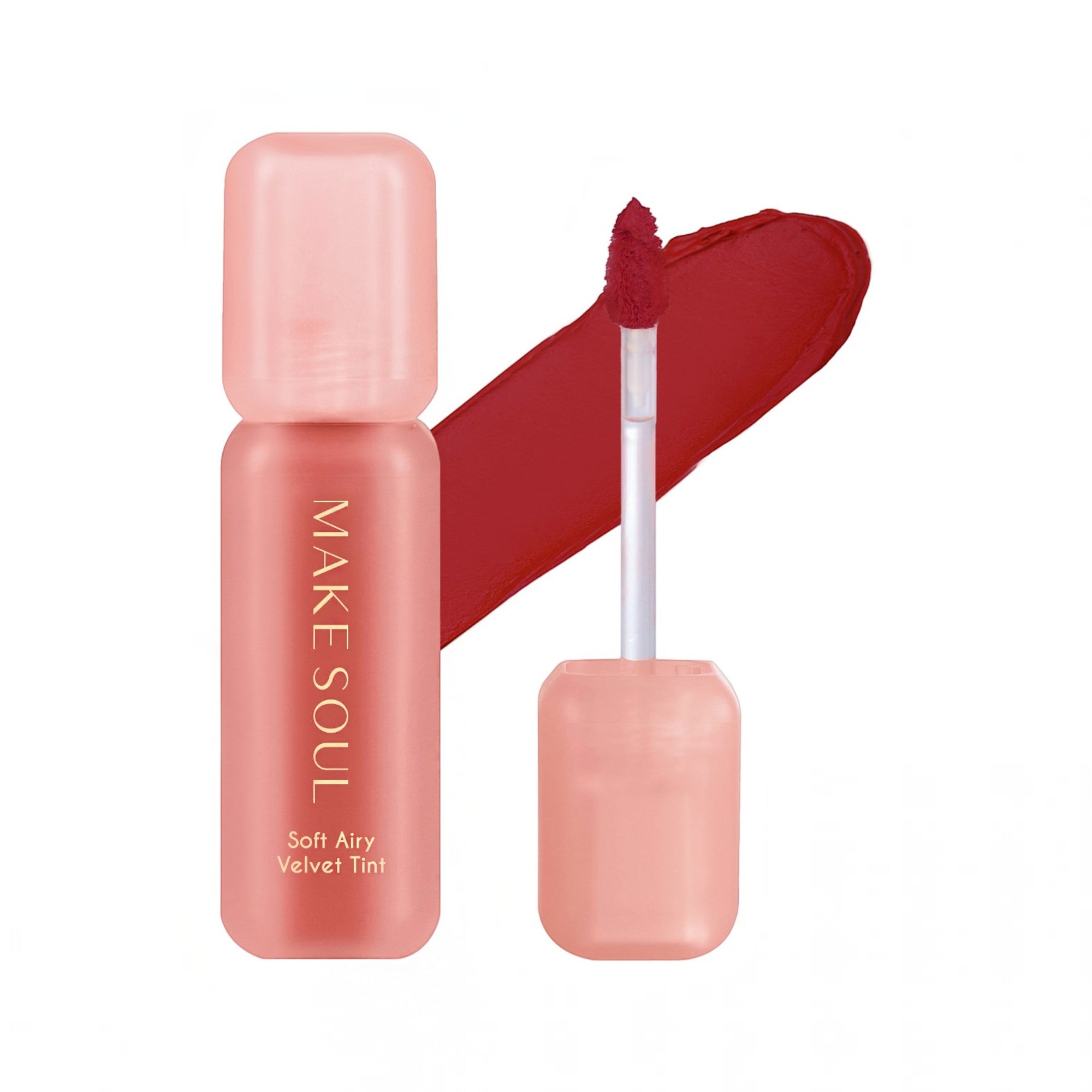 MAKE SOUL SOFT AIRY VELVET TINT Flou léger velouté, teinte pour les lèvres, 3,5 ml #6