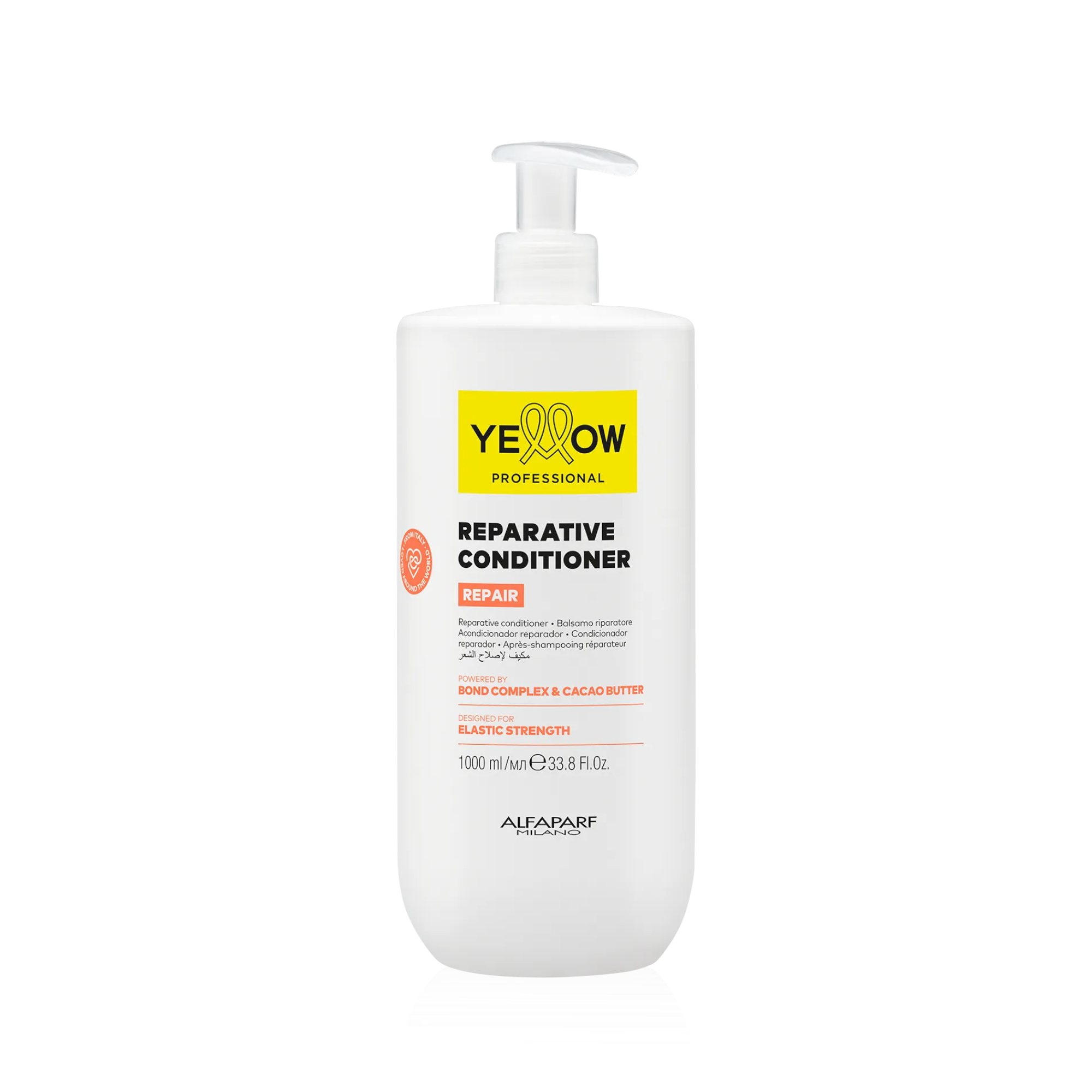 YELLOW PROFESSIONAL REPAIR REPARATIVE CONDITIONER Regenerująca odżywka do włosów zniszczonych 1000 ml