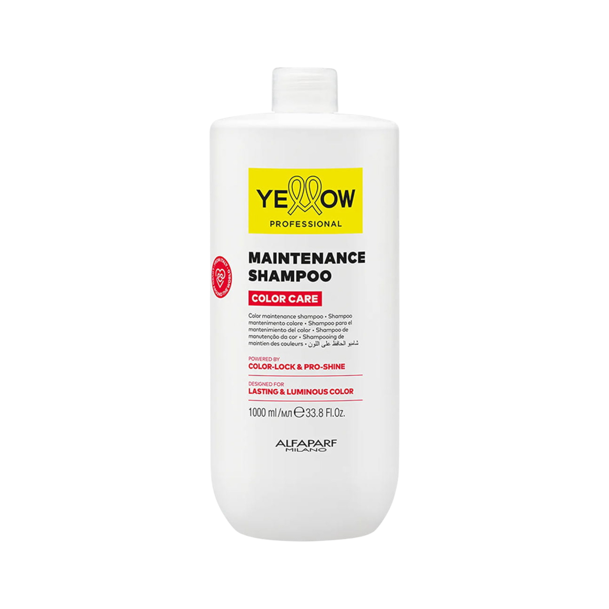 YELLOW PROFESSIONAL MAINTENANCE COLOR CARE Shampoing pour cheveux colorés 1000 ml