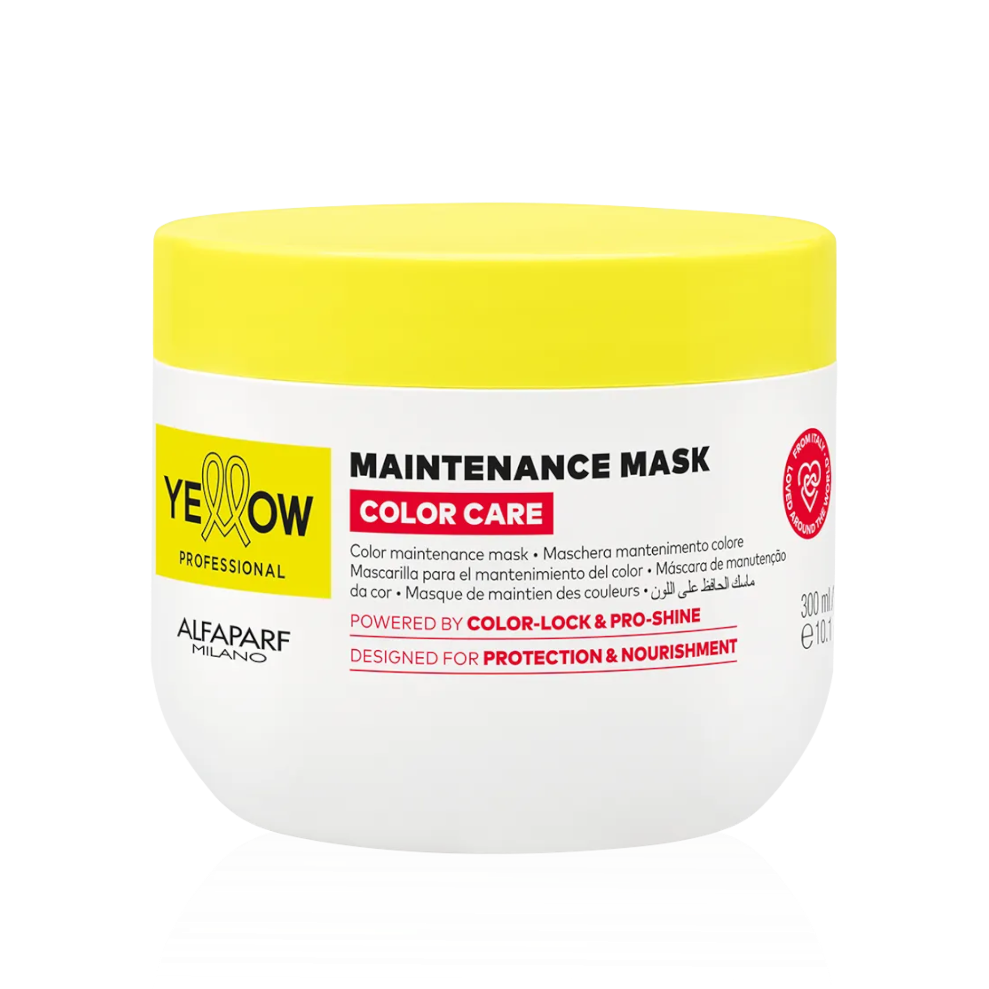 YELLOW PROFESSIONAL MAINTENANCE COLOR CARE Masque pour cheveux colorés 300 ml