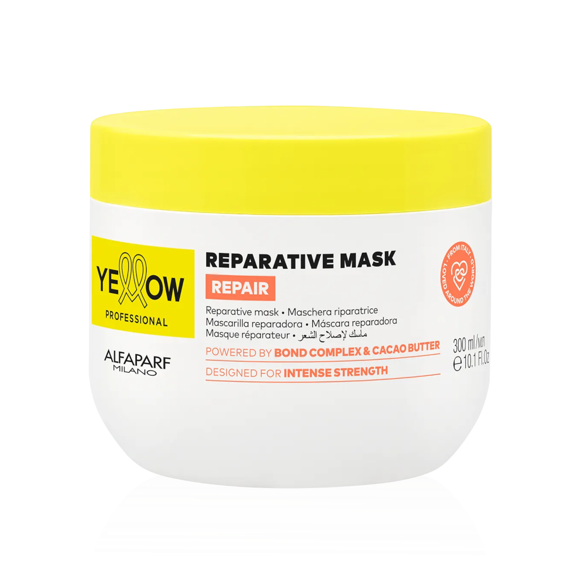 MASQUE RÉPARATEUR YELLOW PROFESSIONAL REPAIR Masque régénérant pour cheveux abîmés 300 ml