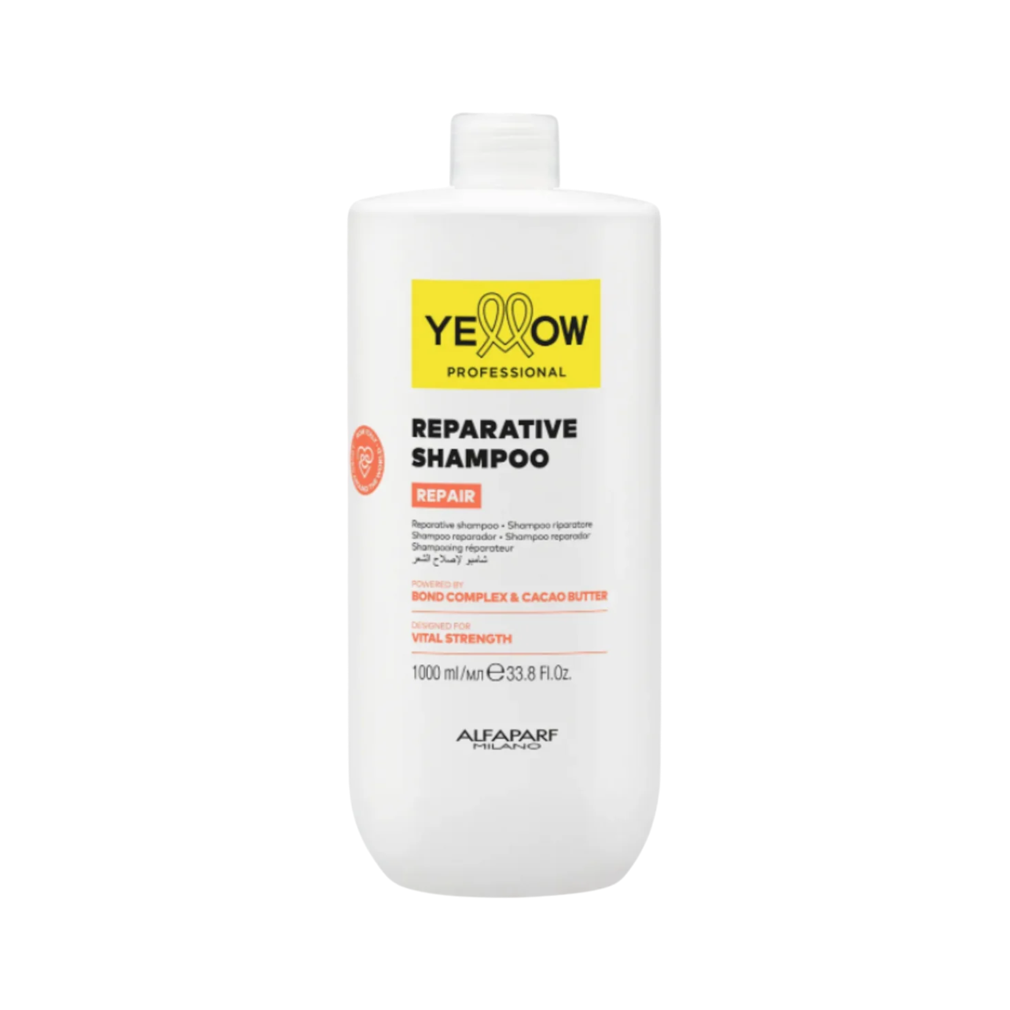 YELLOW PROFESSIONAL REPAIR SHAMPOOING RÉPARATEUR Shampoing régénérant pour cheveux abîmés 1000 ml