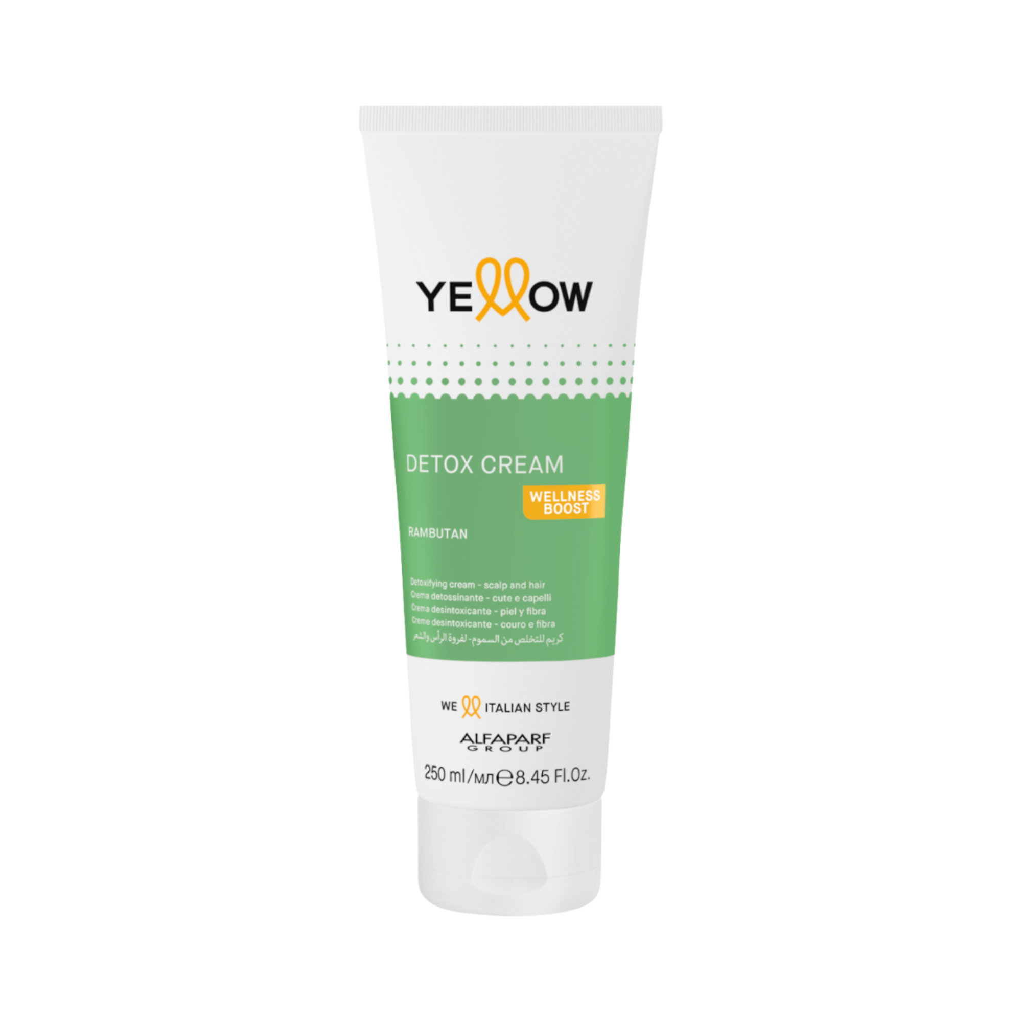 YELLOW PROFESSIONAL WELLNESS SCALP DETOX CREAM Oczyszczający krem do włosów i skóry głowy 250 ml
