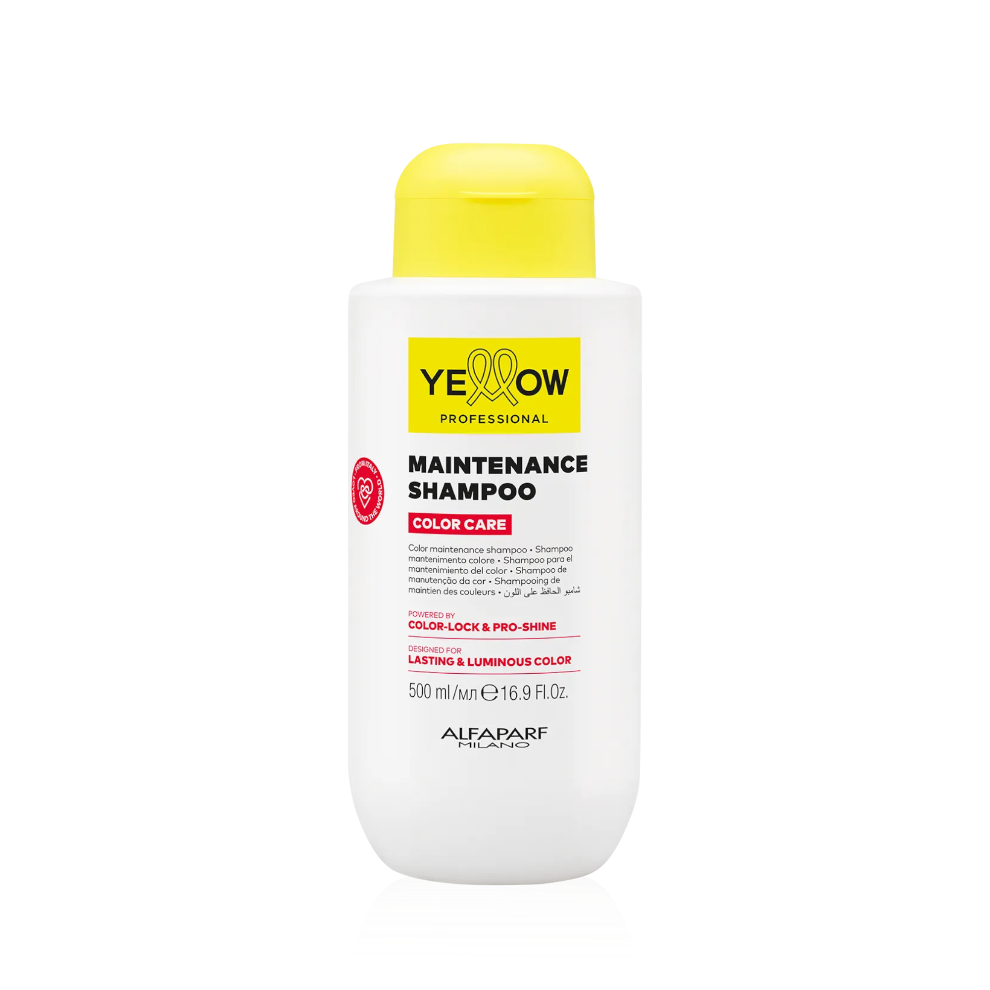YELLOW PROFESSIONAL MAINTENANCE COLOR CARE Shampoing pour cheveux colorés 500 ml