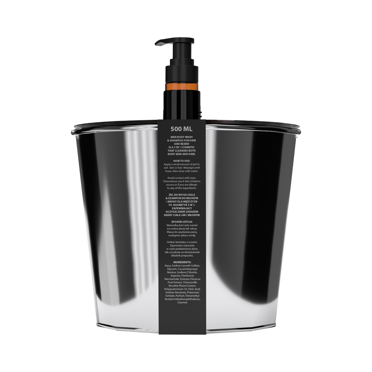 HISKIN MEN GENTLEMAN Coffret homme, Gel douche Whisky + Gel douche Gin dans un sac thermique/glacière (Cooler Set) #3