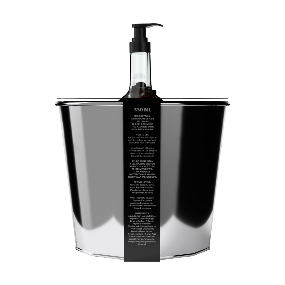 HISKIN MEN GENTLEMAN Coffret homme, Gel douche Whisky + Gel douche Gin dans un sac thermique/glacière (Cooler Set) #4