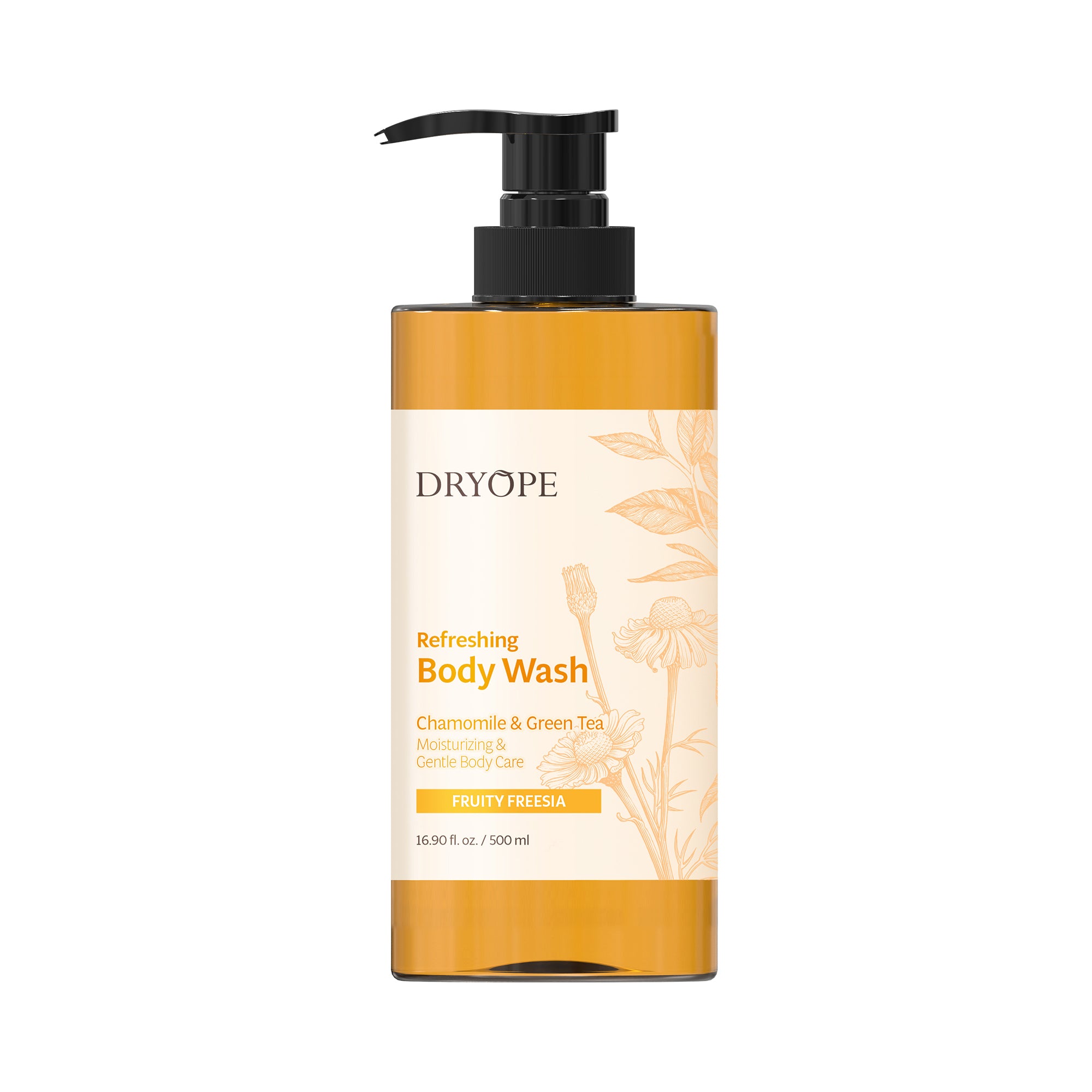 DRYOPE REFRESHING BODY WASH 500ml - FRUITY FREESIA