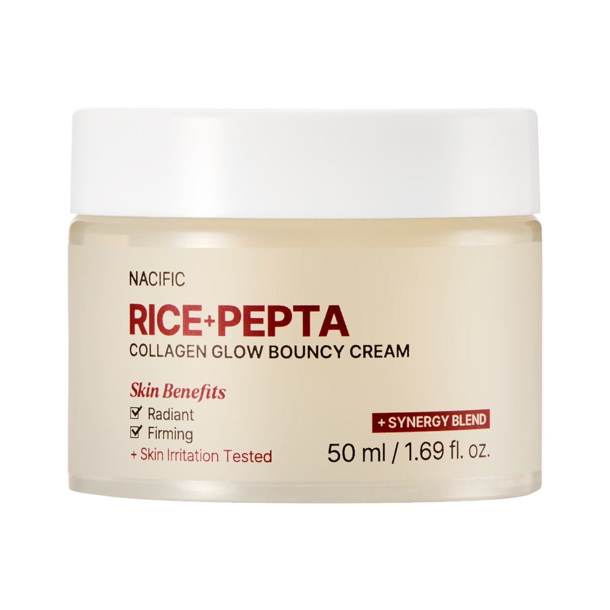 NACIFIC RICE PEPTA COLLAGEN GLOW BOUNCY Crème raffermissante pour le visage 50 ml