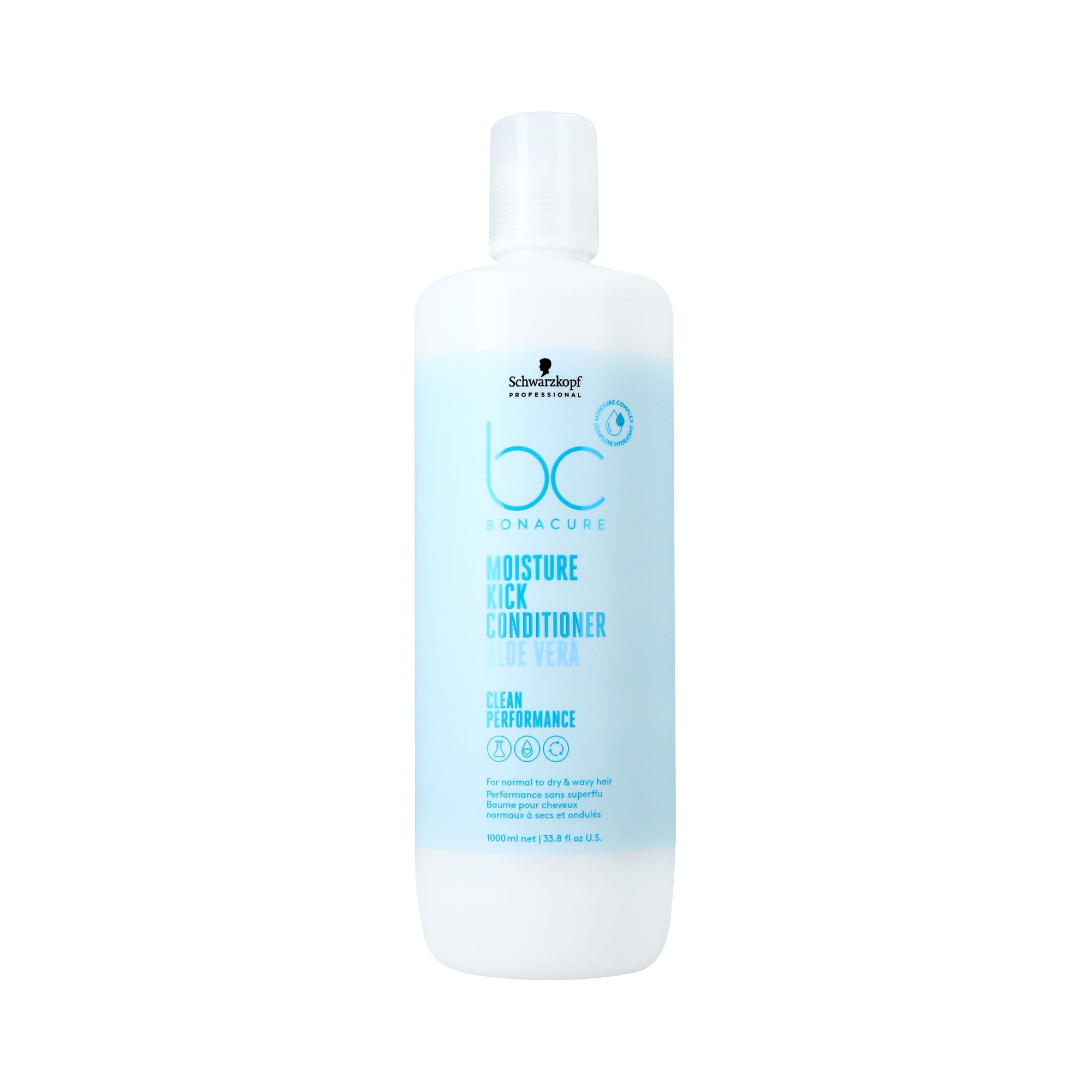 SCHWARZKOPF PROFESSIONAL BONACURE MOISTURE KICK ALOE VERA Odżywka nawilżająca 1000ml