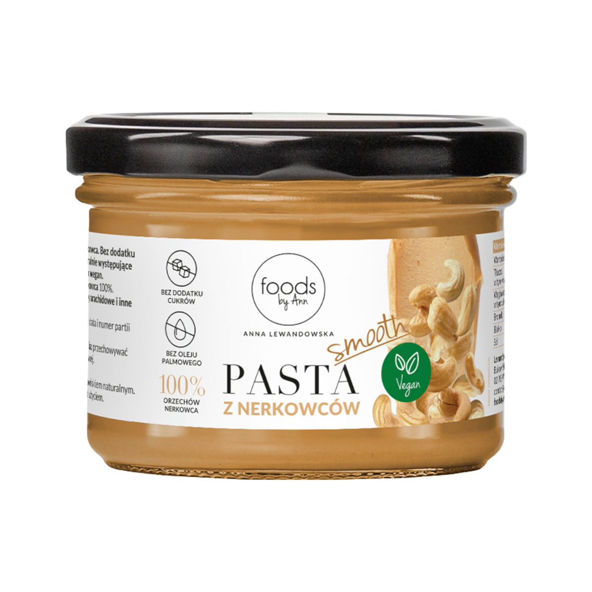 LEVANN FOODS BY ANN Pâte de noix de cajou 100%, 200 g