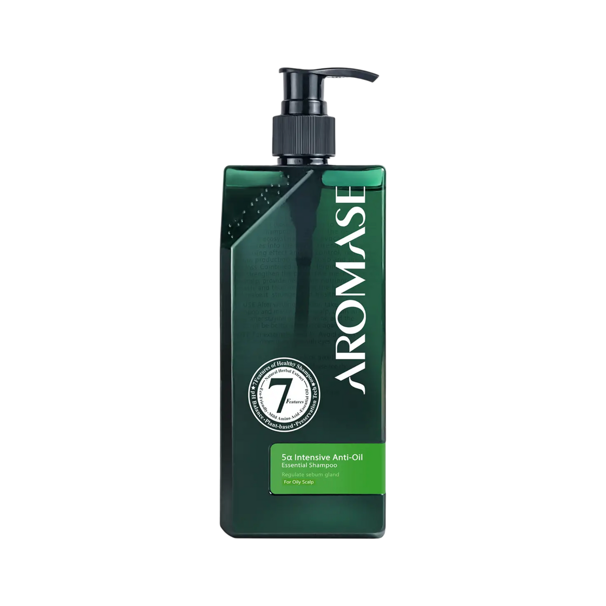 AROMASE 5α SHAMPOOING ESSENTIEL ANTI-HUILE INTENSIF Shampoing séborégulateur cuir chevelu gras 400 ml