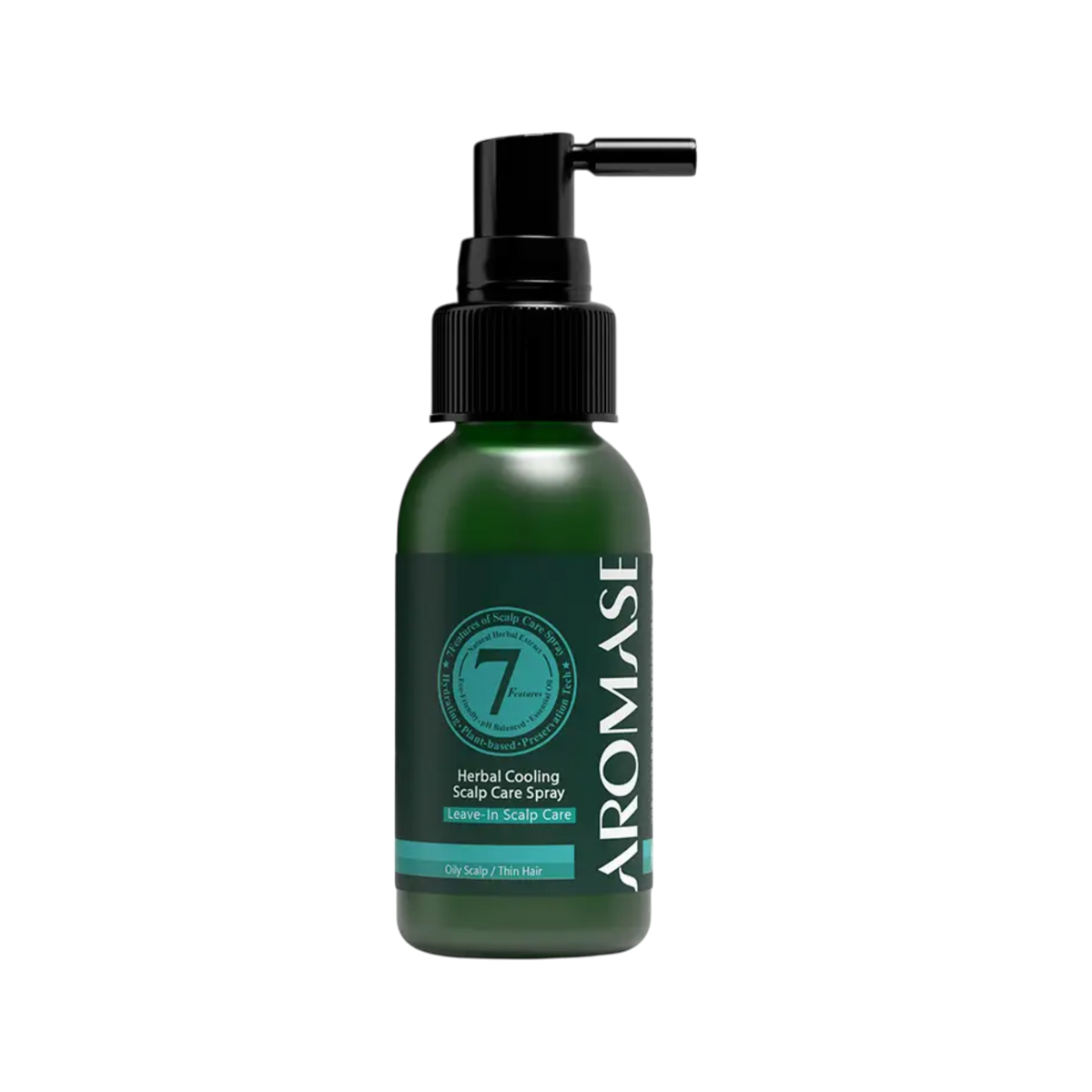 AROMASE HERBAL COOLING SCALP CARE SPRAY Lotion à base de plantes et rafraîchissante pour cuir chevelu gras 40 ml