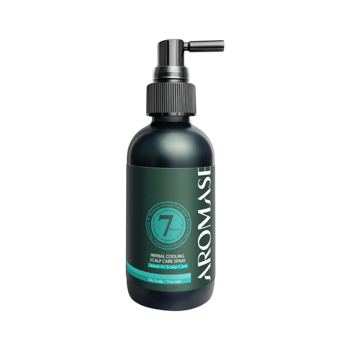AROMASE HERBAL COOLING SCALP CARE SPRAY Lotion à base de plantes et rafraîchissante pour cuir chevelu gras 115 ml