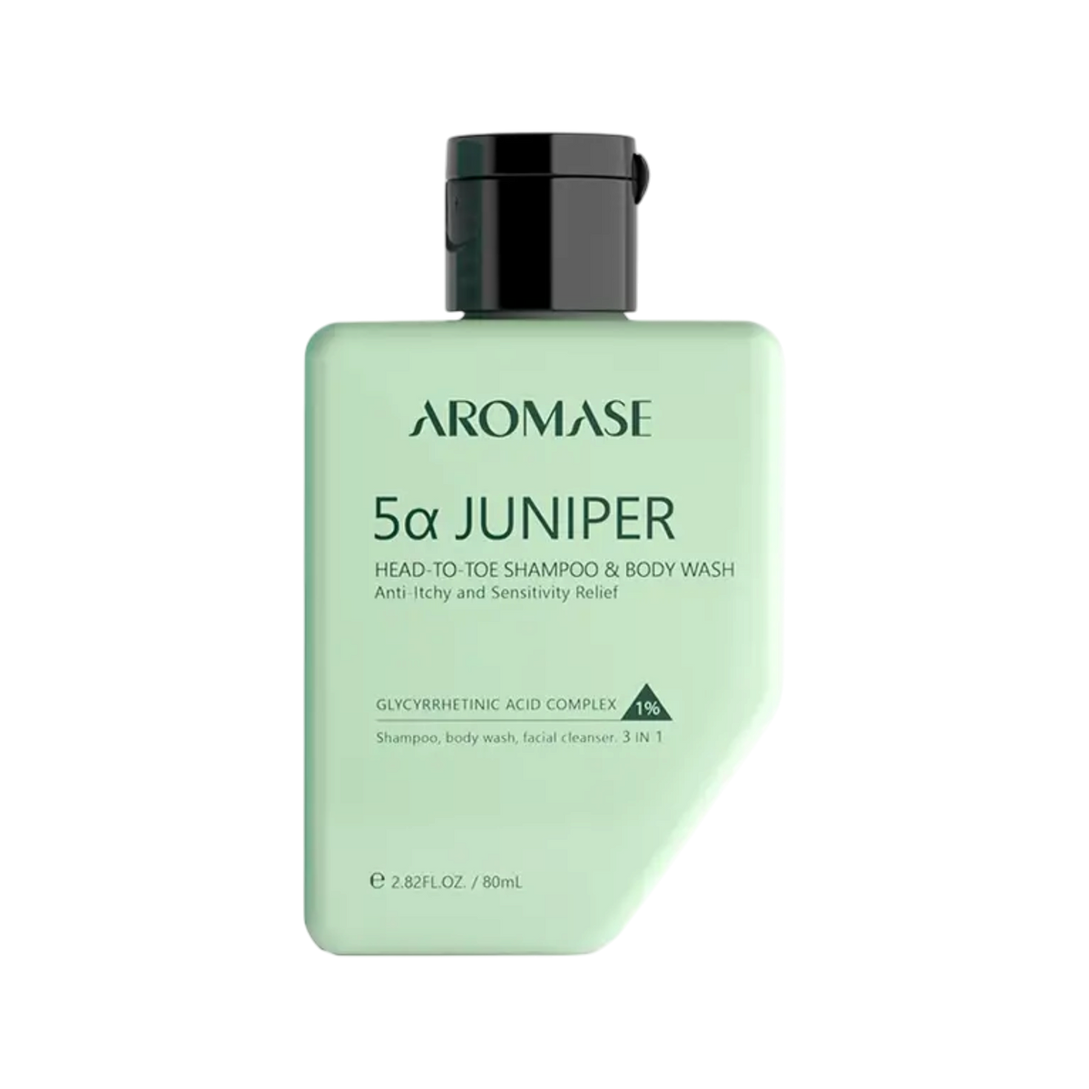 AROMASE 5α JUNIPER HEAD TO TOE PURIFYING Żel 3w1 do mycia twarzy, ciała i włosów 80 ml
