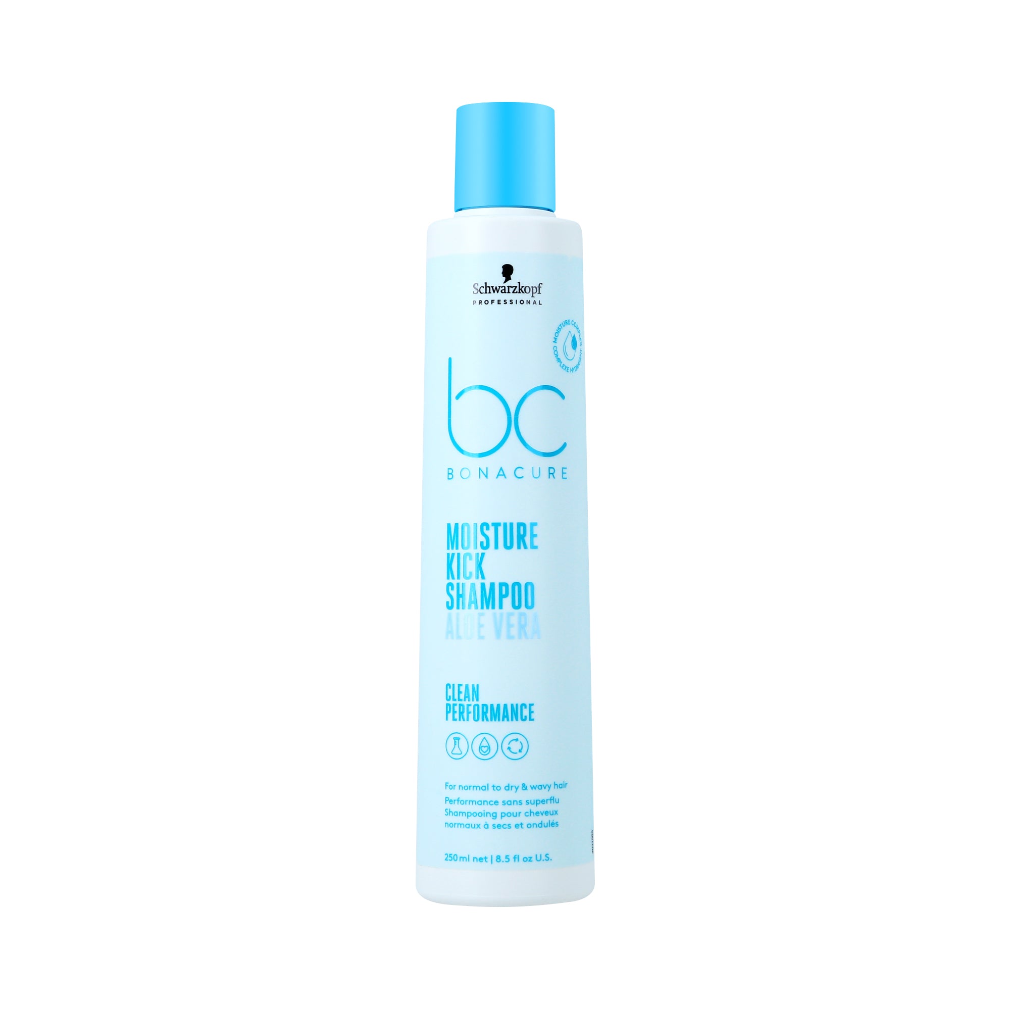 SCHWARZKOPF BC MOISTURE KICK ALOE VERA Szampon nawilżający włosy 250ml