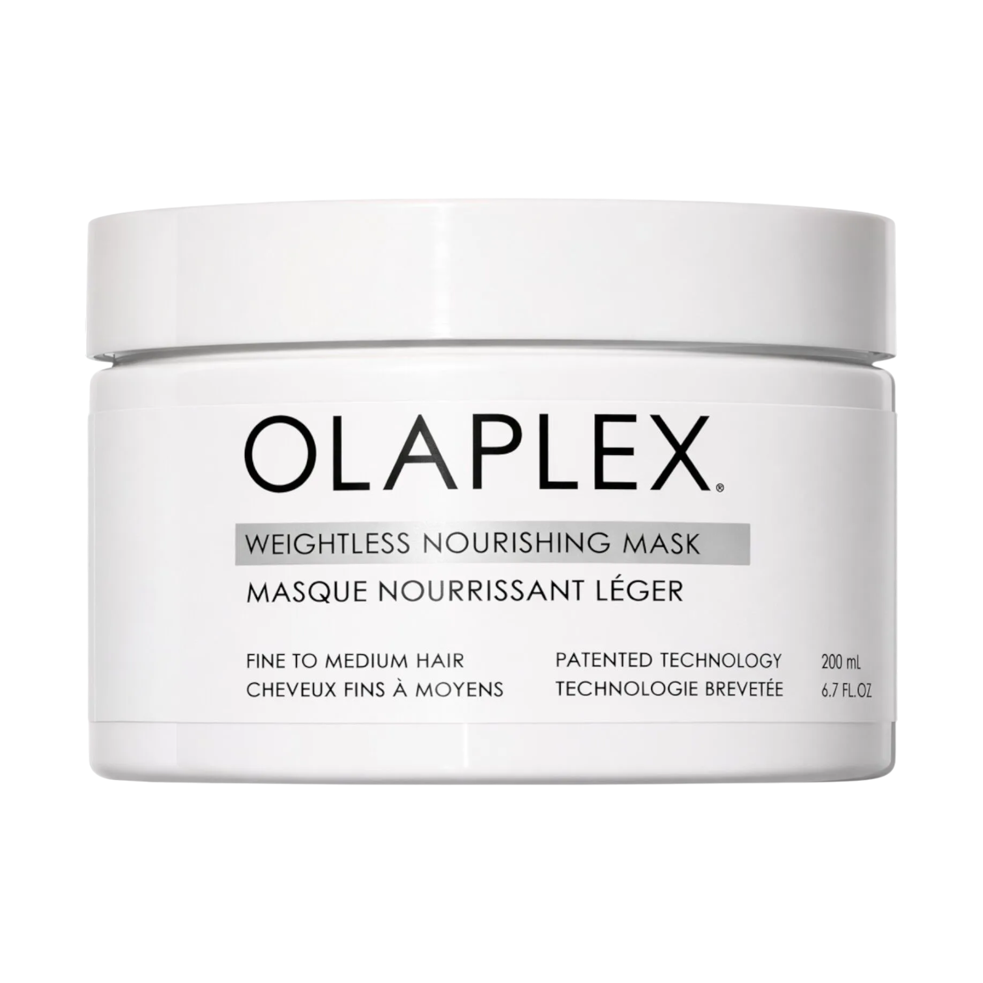 OLAPLEX WEIGHTLESS NOURISHING MASK Masque léger augmentant le volume et l'hydratation des cheveux fins 250 ml